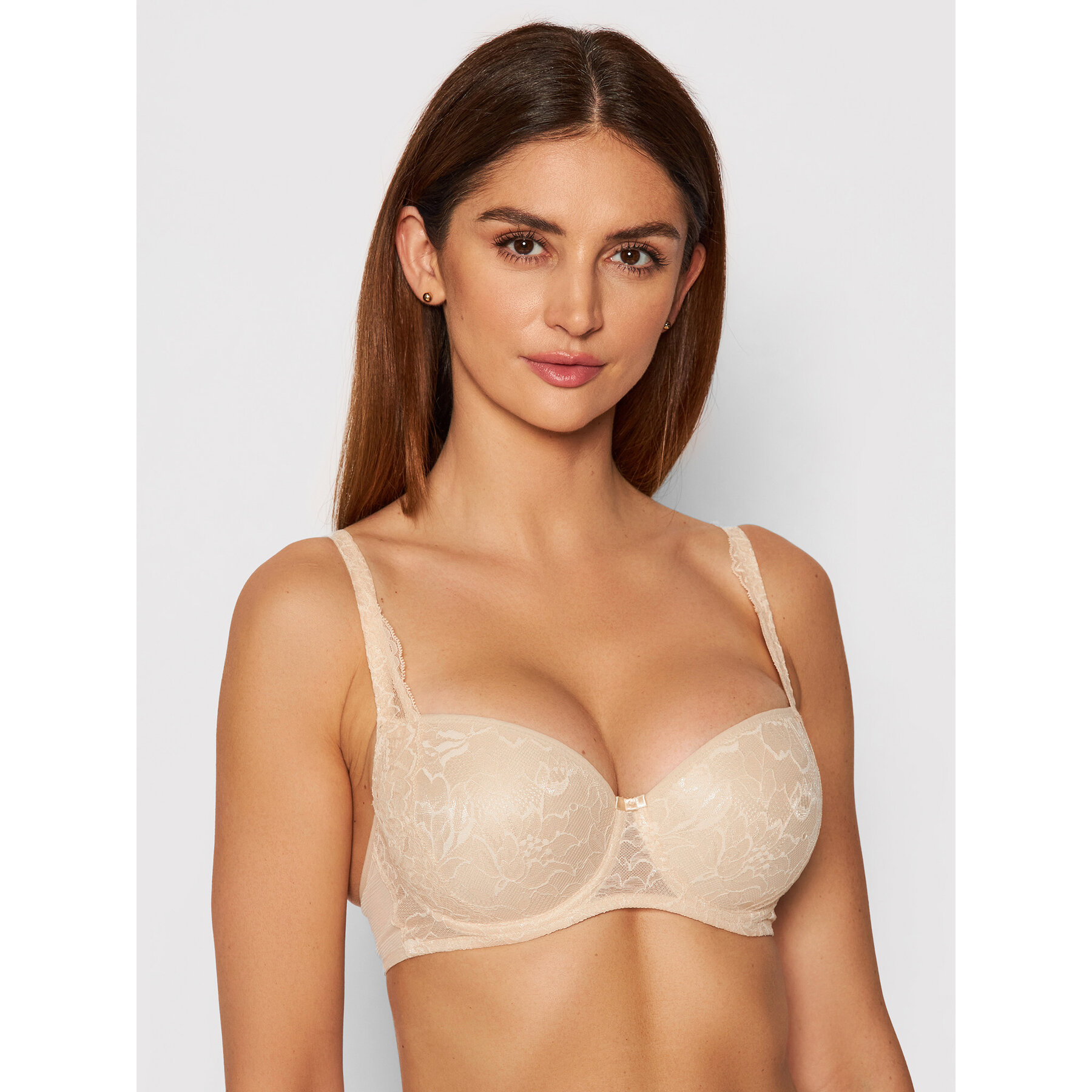 Triumph Reggiseno con ferretto Amourette Charm 10201686 Beige