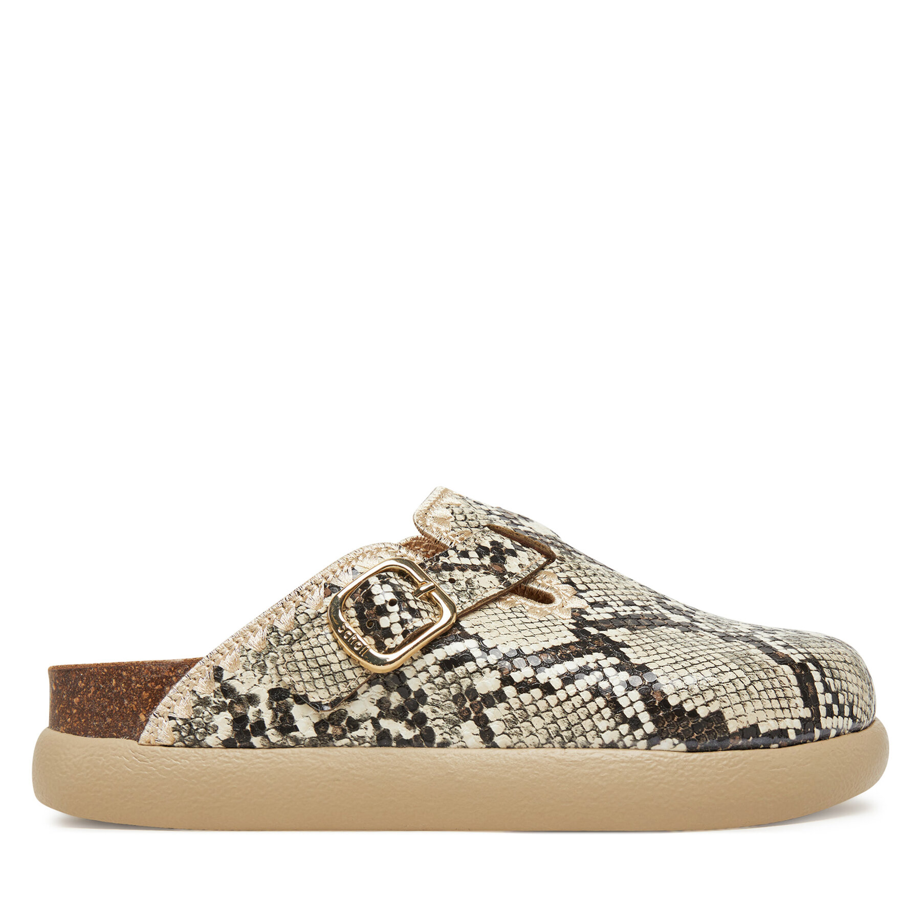 Παντόφλες Scholl Noelle Chunky F32258 Γκρι