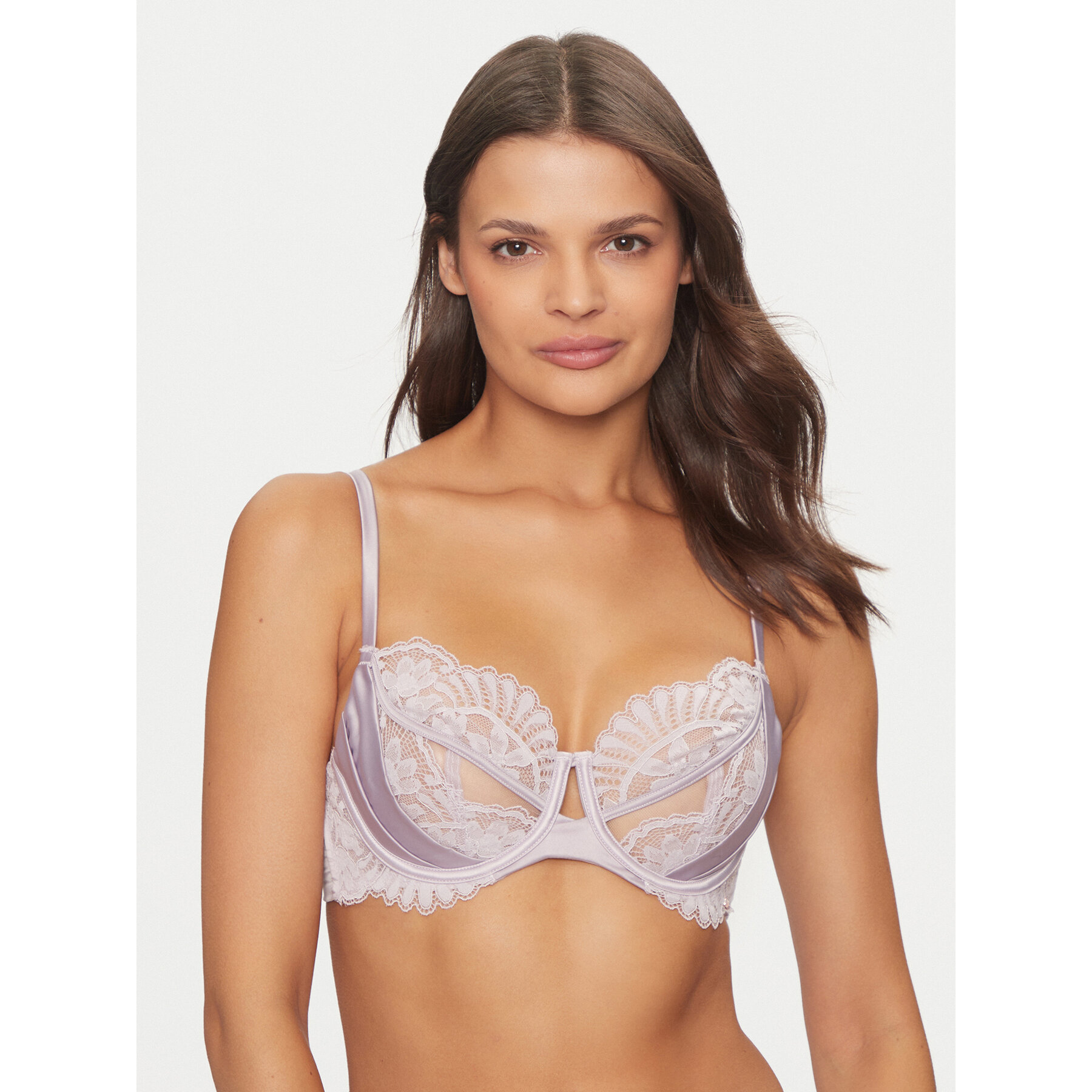 Hunkemöller Melltartó alsó huzallal Almendra 205522 Lila