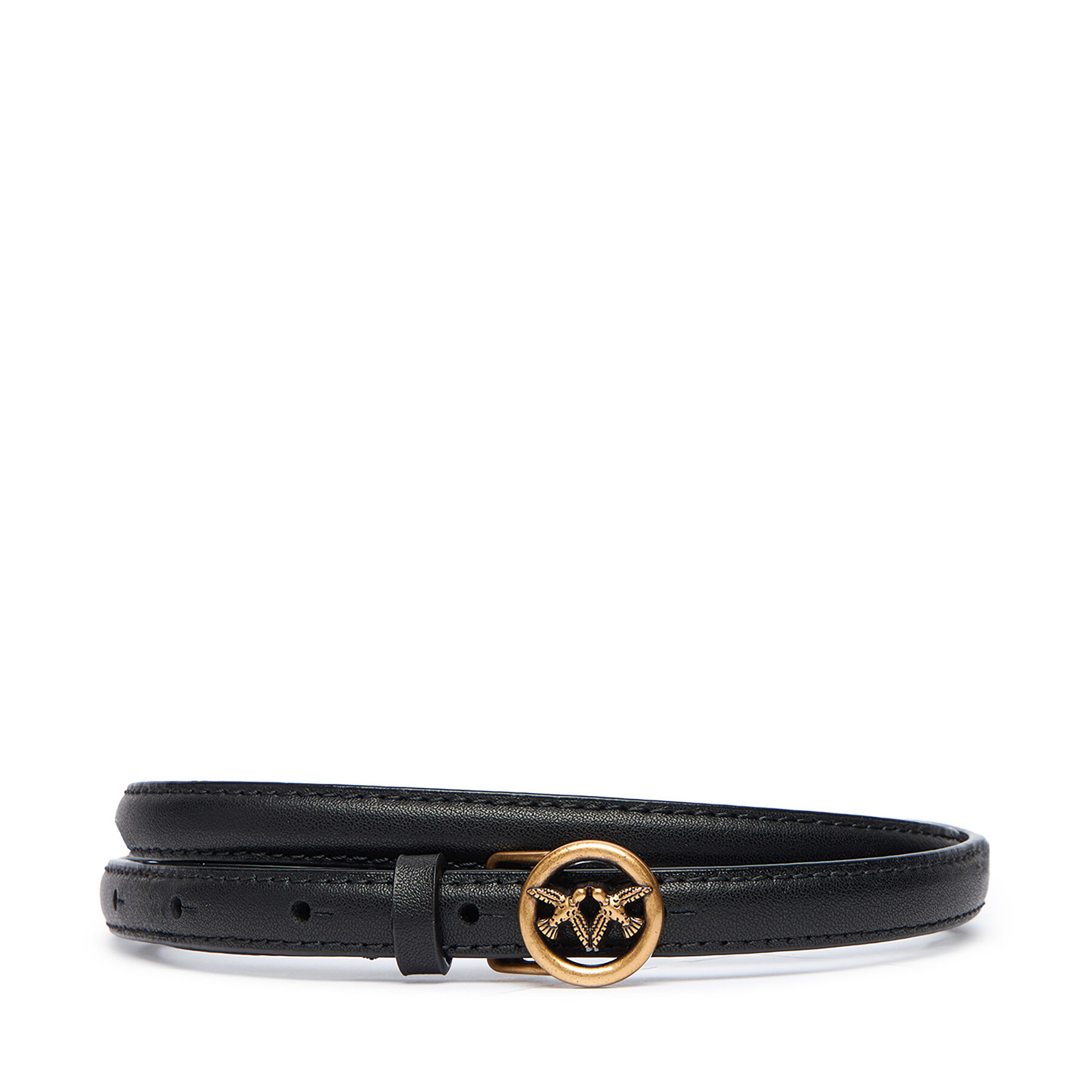 Pásek PINKO Thin Belt H1 AI 25-26 PLT01 105481 A0F1 Černá