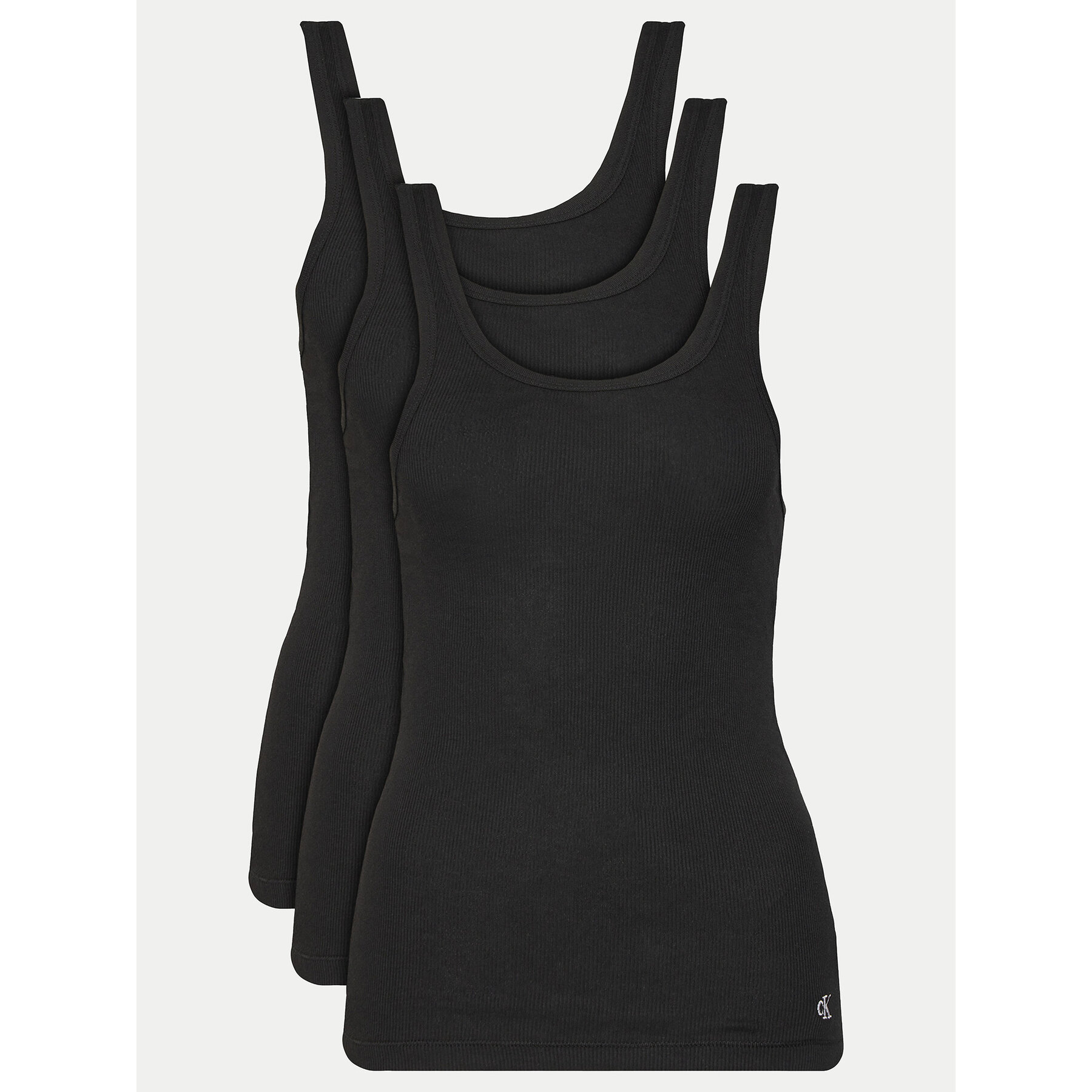 Calvin Klein Underwear Topų komplektas LV00QS7493 Juoda Regular Fit