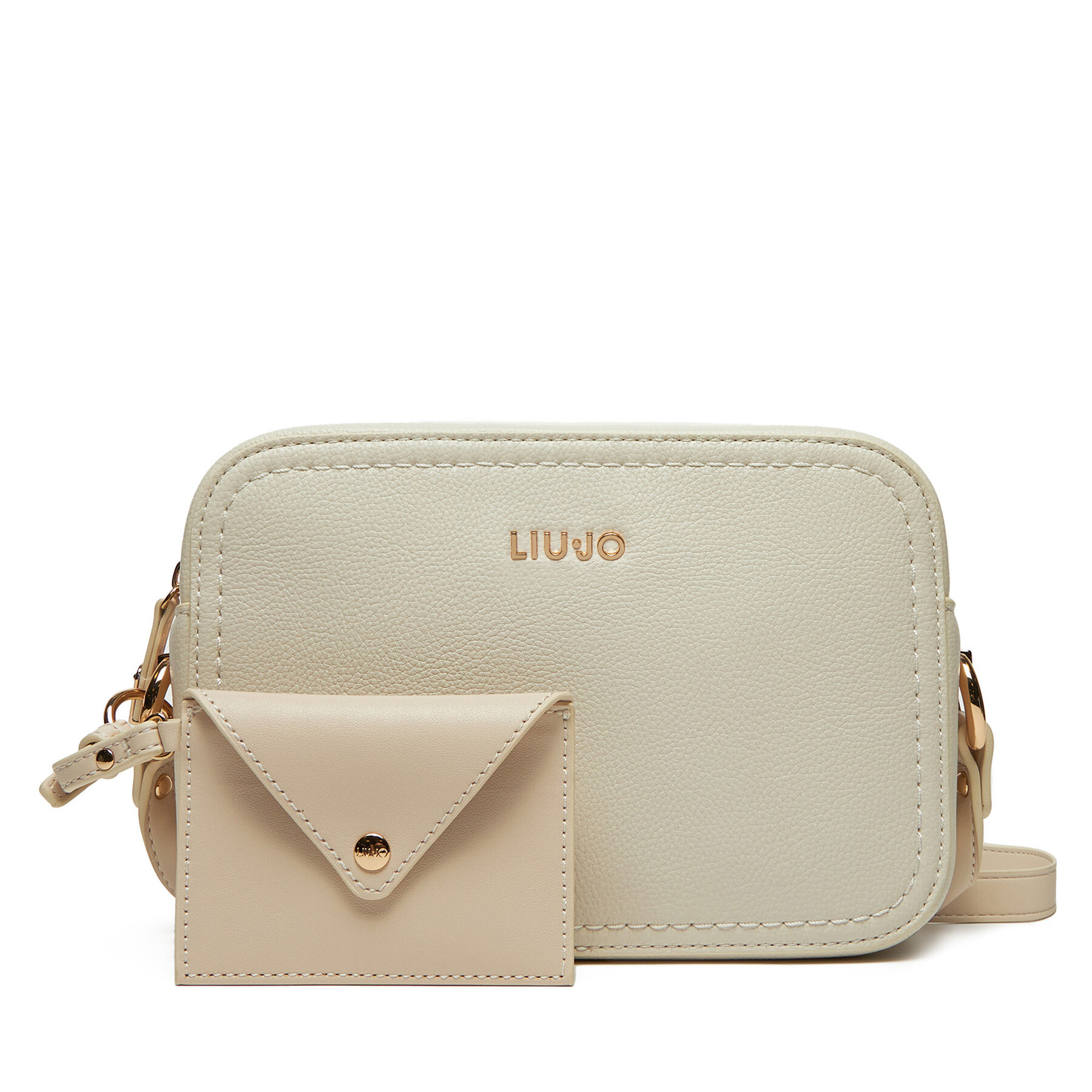 Handväska Liu Jo M Camera Case AA5159 E0058 Écru