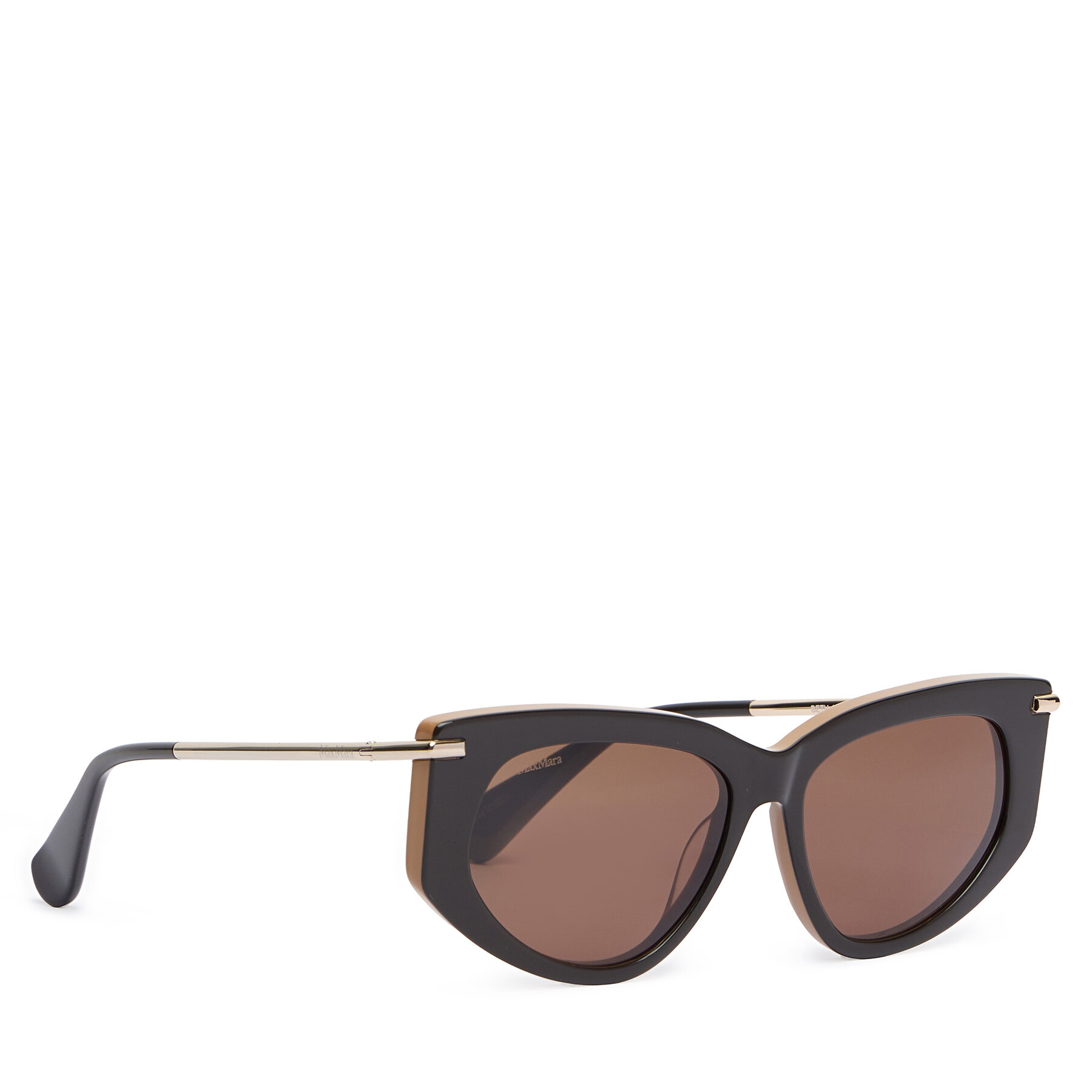 Sunčane naočale Max Mara MM0100 50E Smeđa