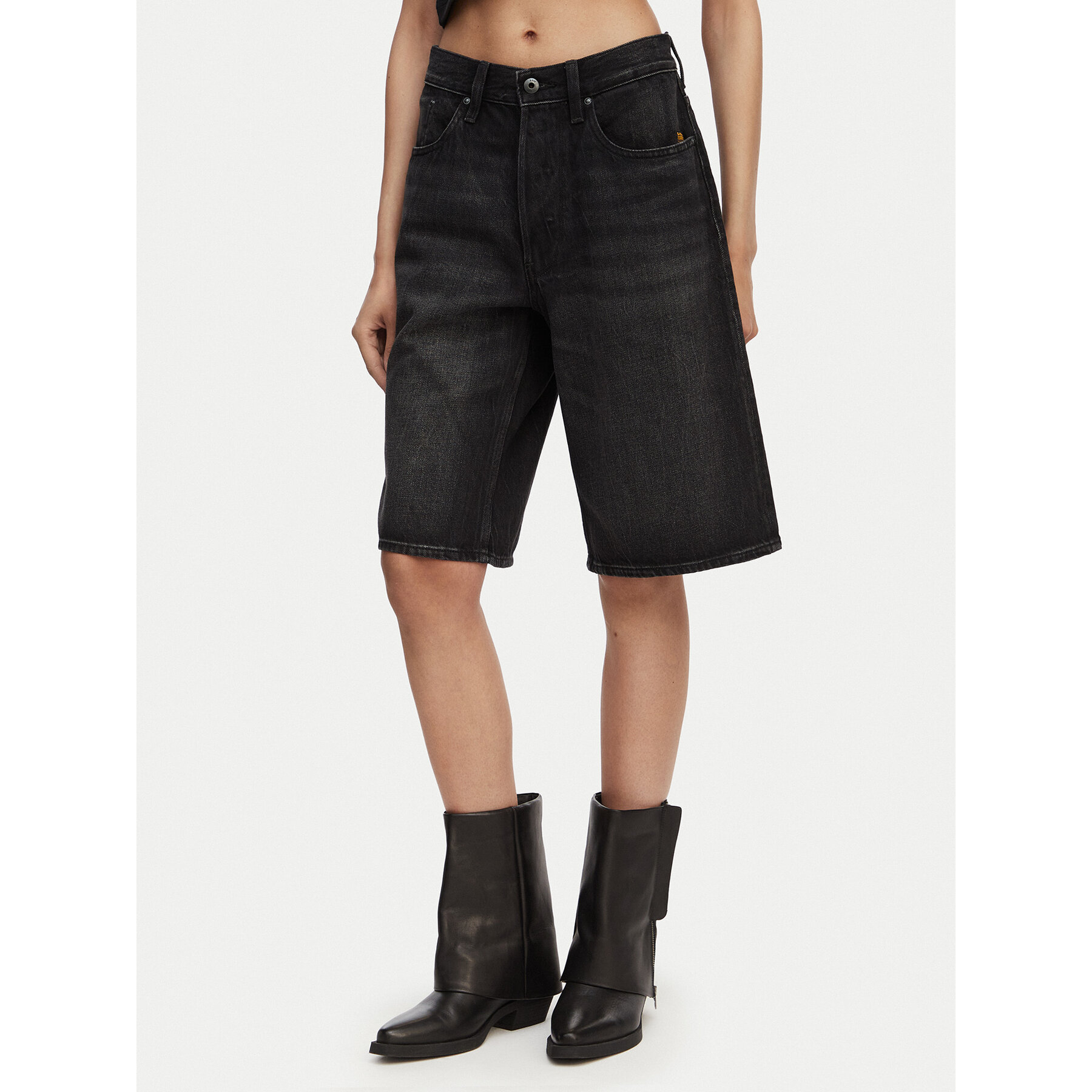G-Star Raw Βερμούδα D28383-D933 Σκούρο γκρι Wide Fit