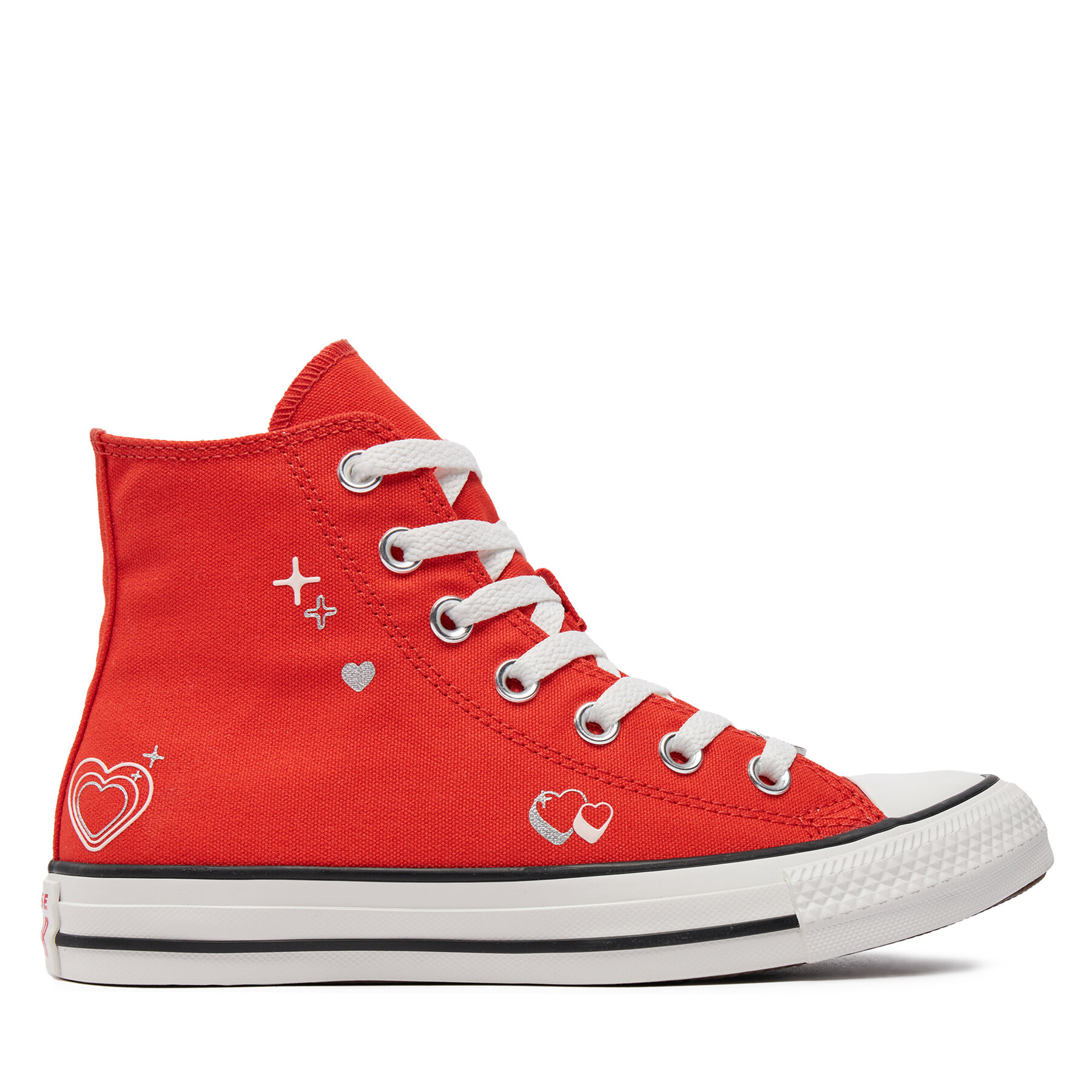 Кецове Converse Chuck Taylor All Star Y2K Heart A09117C Червен