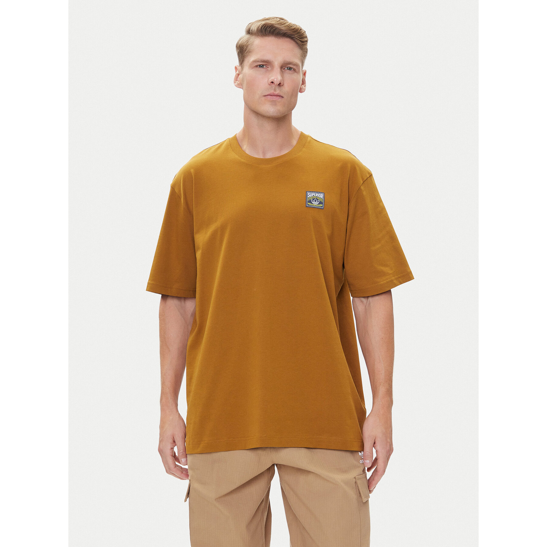 adidas T-shirt Wabash JW0160 Narančasta Loose Fit