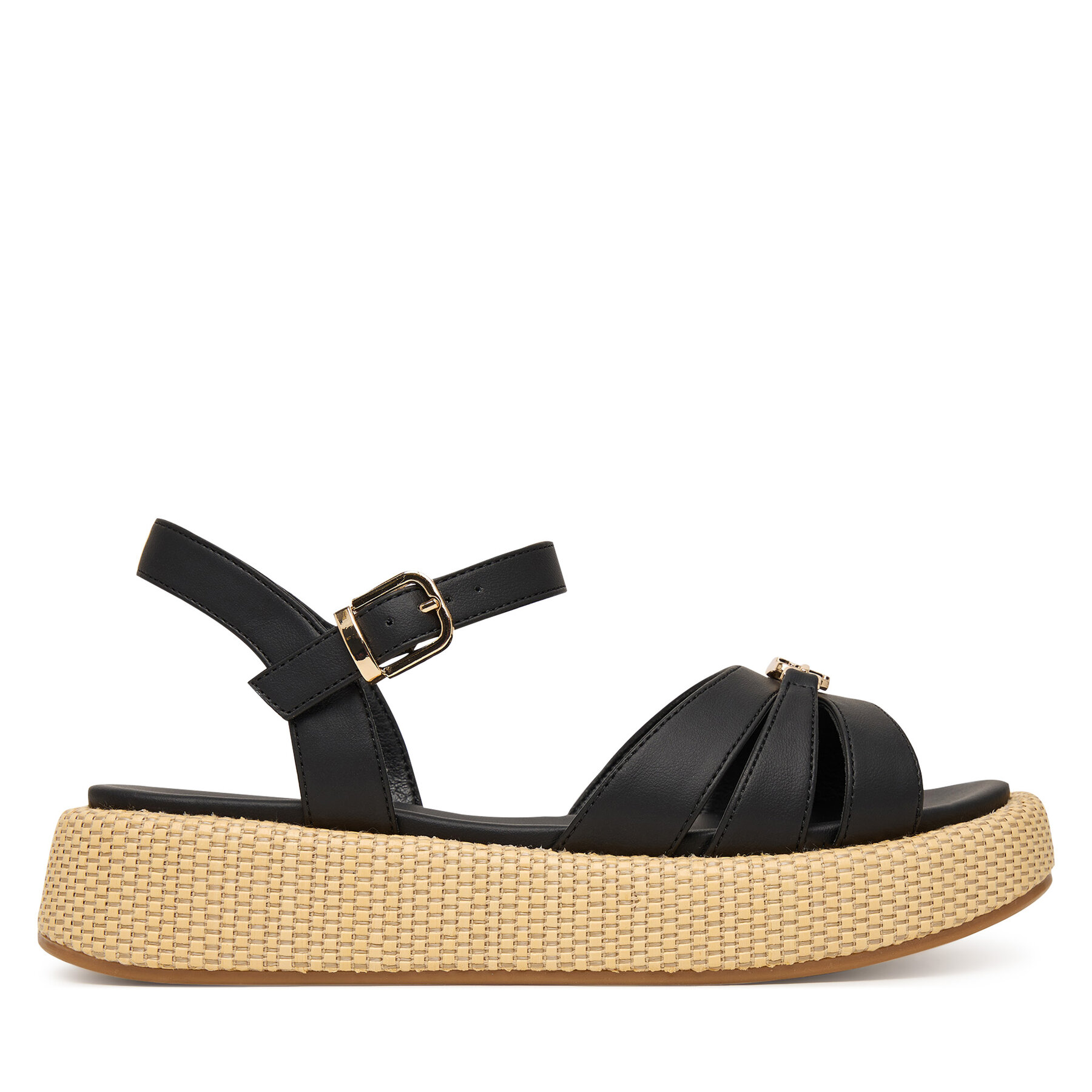 Sandále Tommy Hilfiger T3A2-34293-0326 Čierna