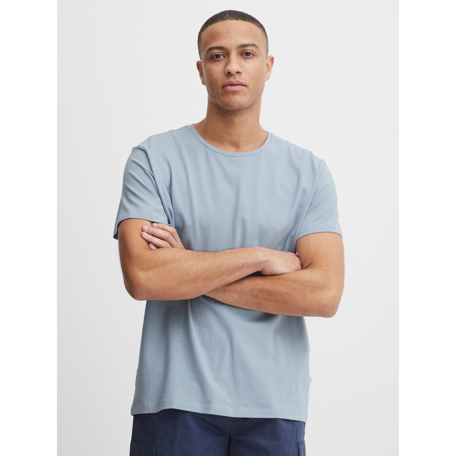 Blend T-shirt 20714824 Celeste Regular Fit