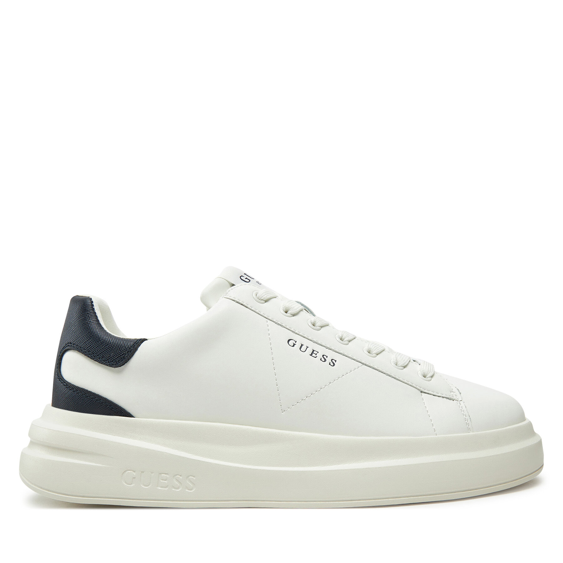 Sneakers Guess FMPELB LEA12 Alb