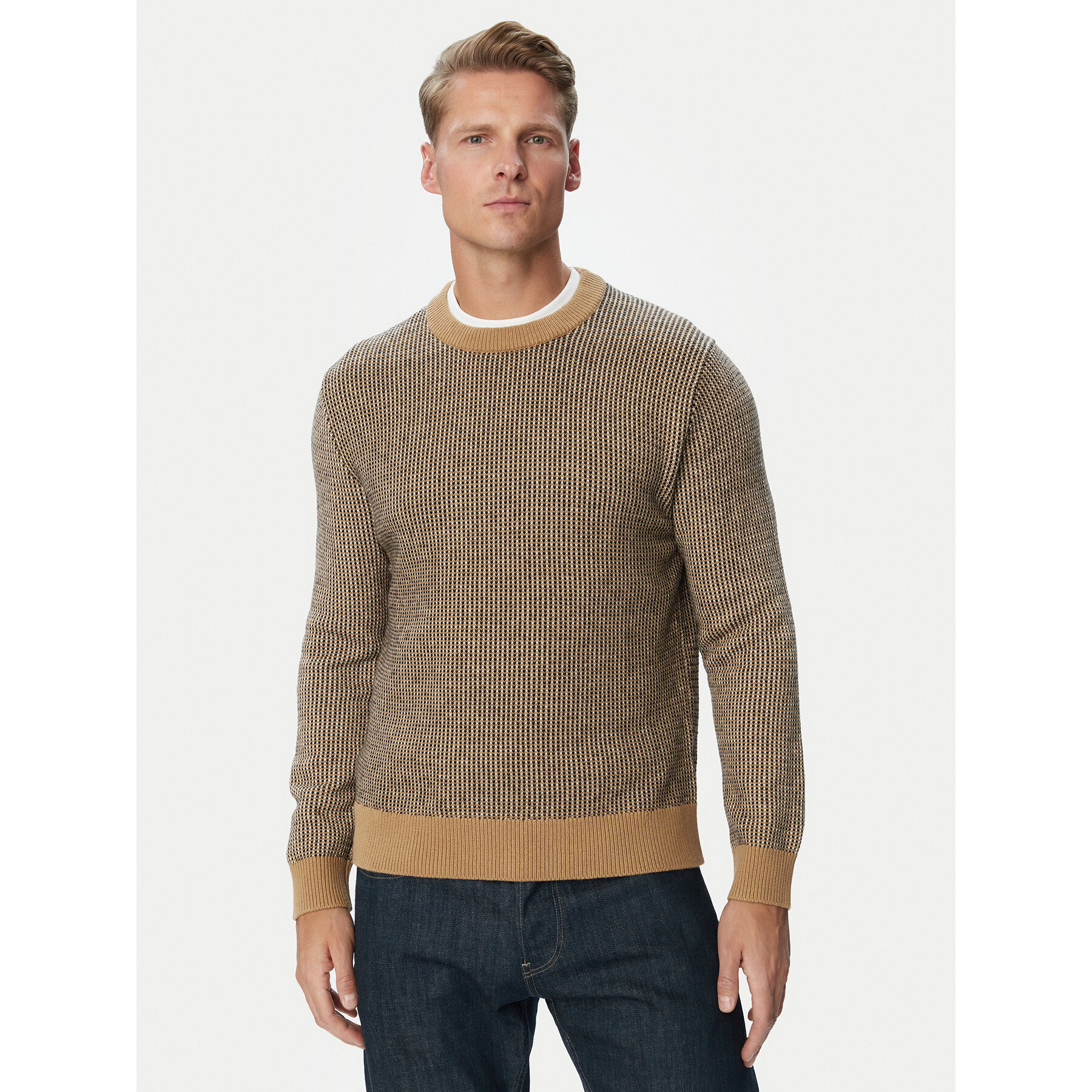 Calvin Klein Pullover LV04LH310G Braun Regular Fit