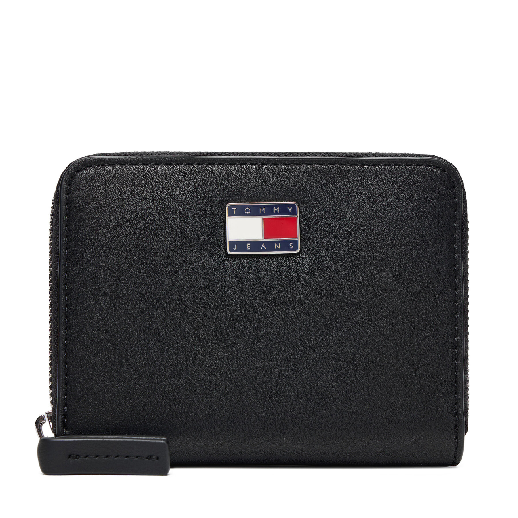 Portafoglio Tommy Jeans Tjw Cool Med Za AW0AW18031 Nero