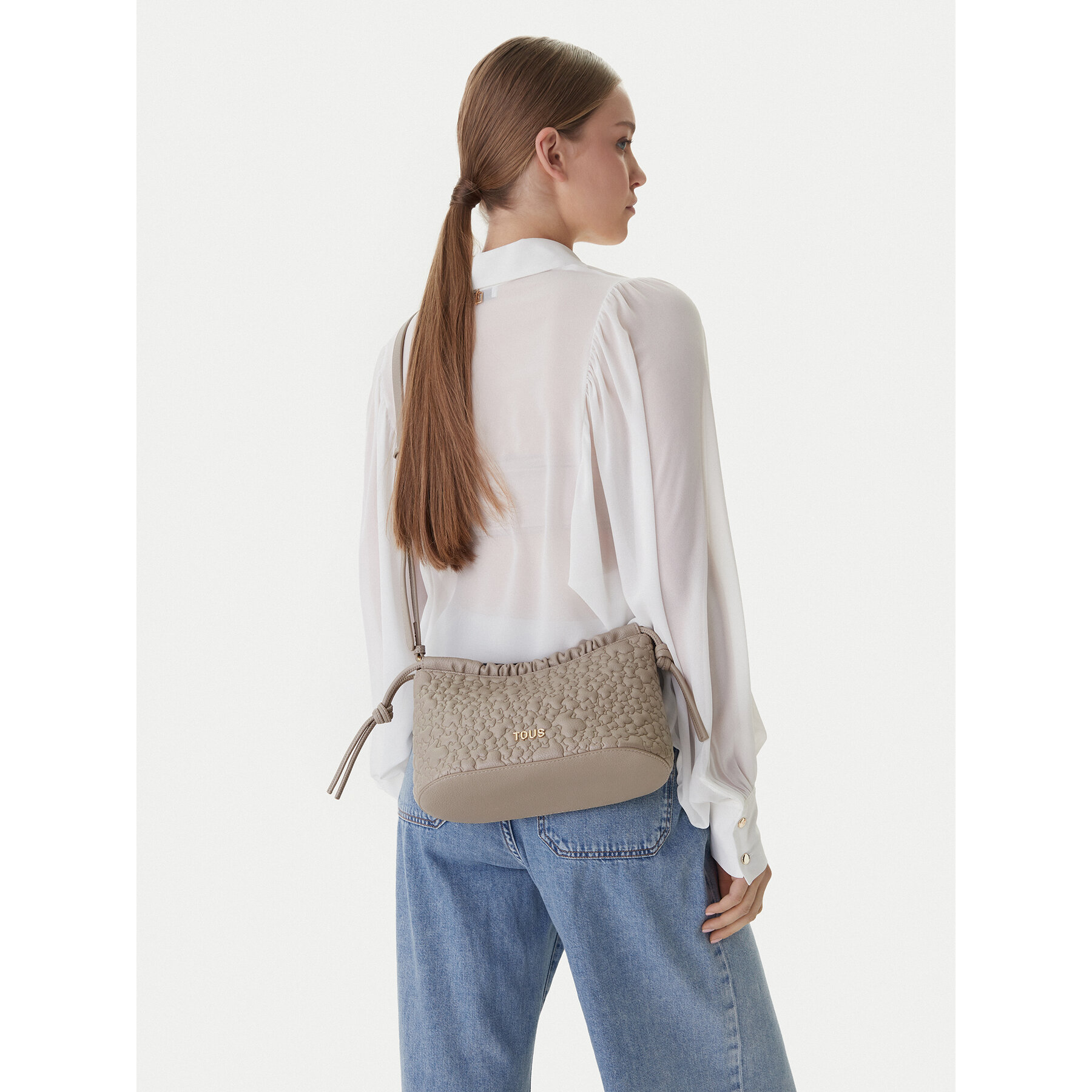 Τσάντα TOUS Puffy Bear 2002185343 Καφέ