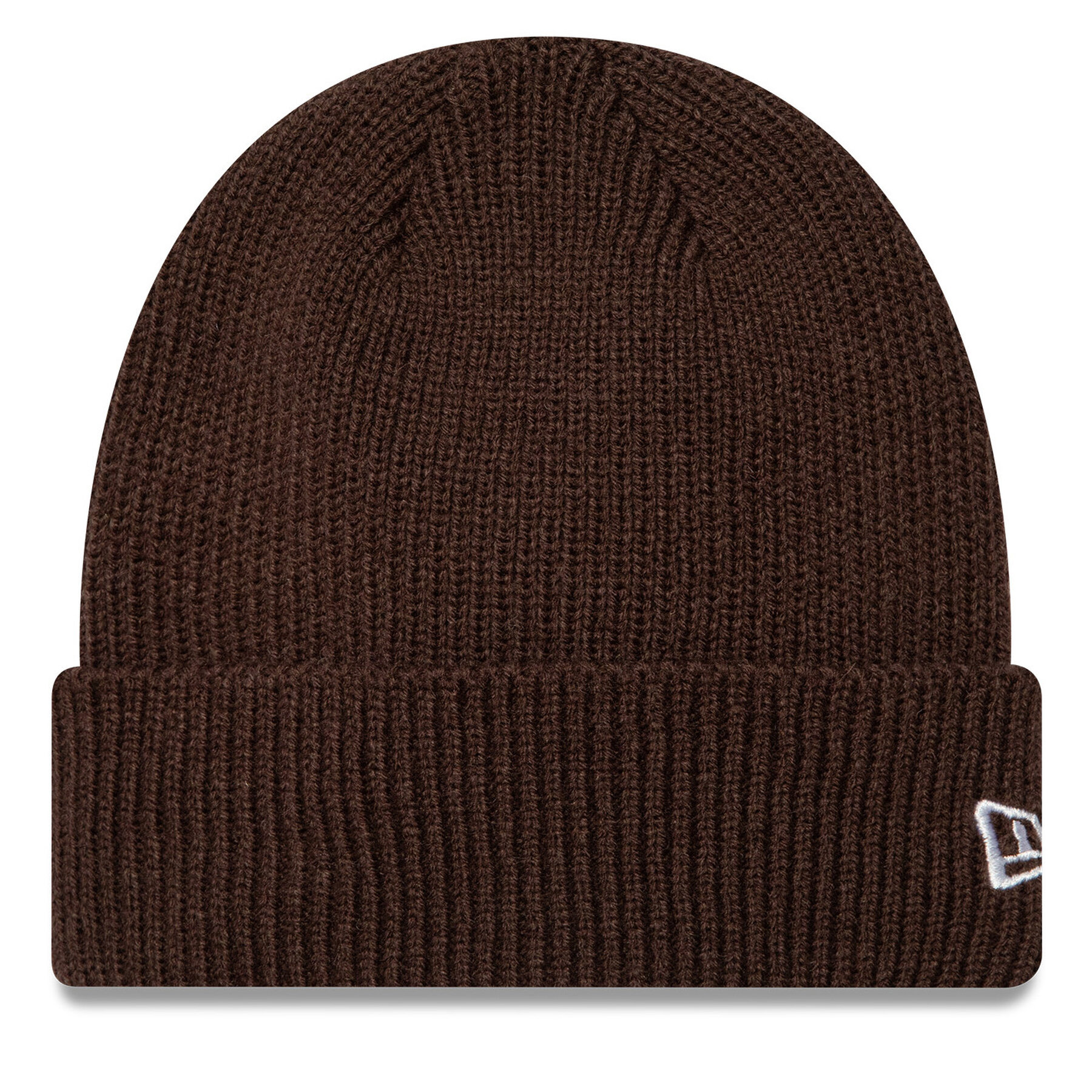 Berretto New Era Wool Cuff Knit Beanie 60424809 Marrone, Taglia OS, taglia : OS