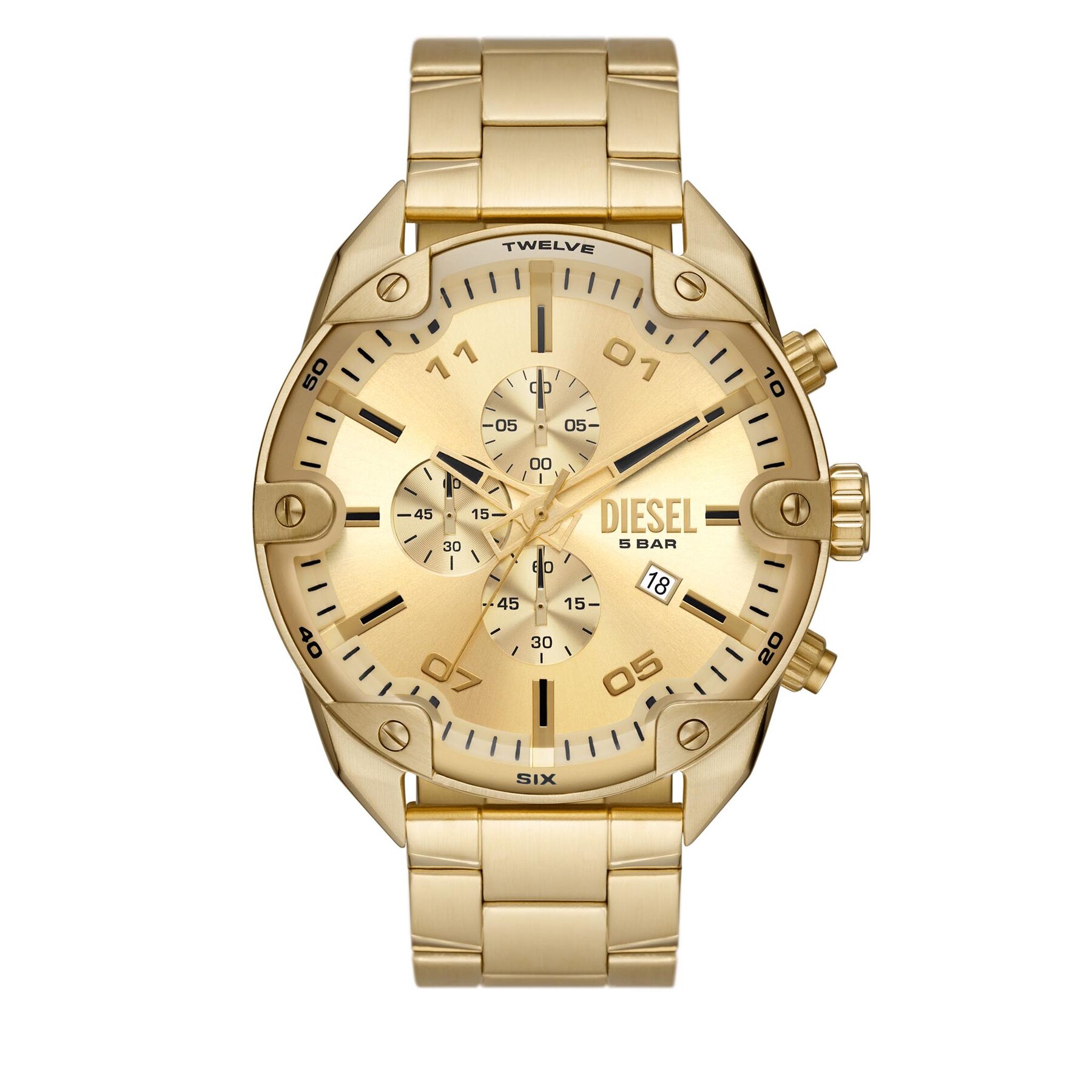 

Годинник Diesel DZ4608 Gold, Золотий