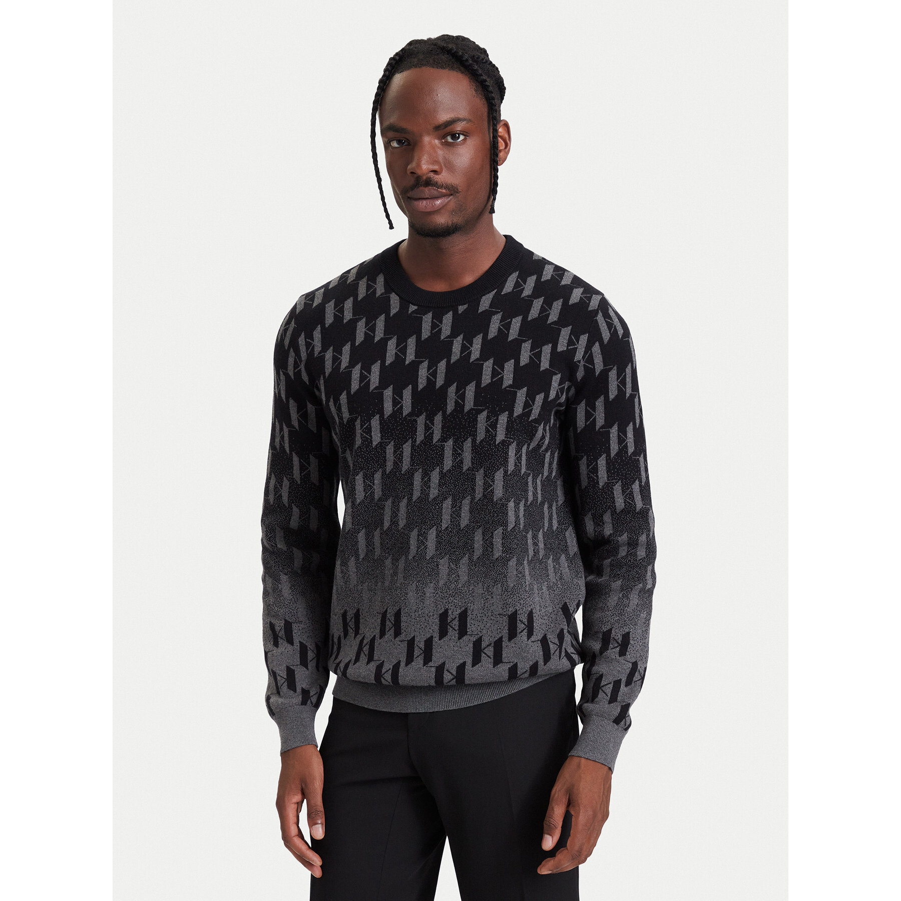 KARL LAGERFELD Pullover 655015 564304 Schwarz Regular Fit