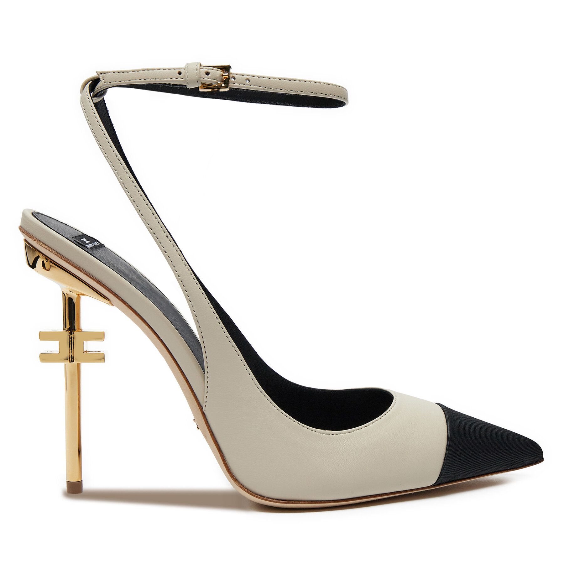 Sandalias Elisabetta Franchi SA-25B-46E2-V570 Écru