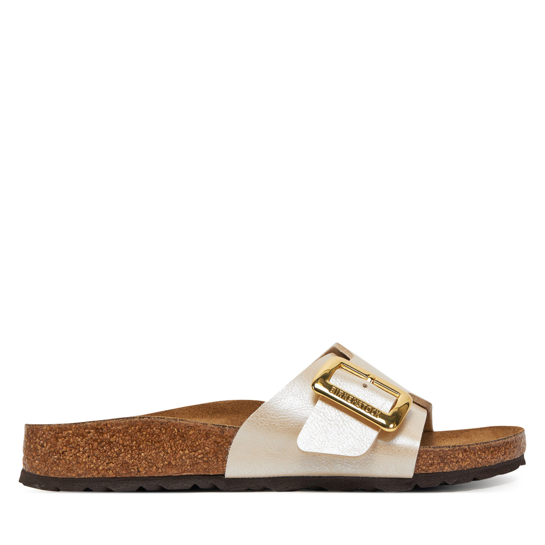 Παντόφλες Birkenstock Catalina Cushion Buckle 1029393 Εκρού