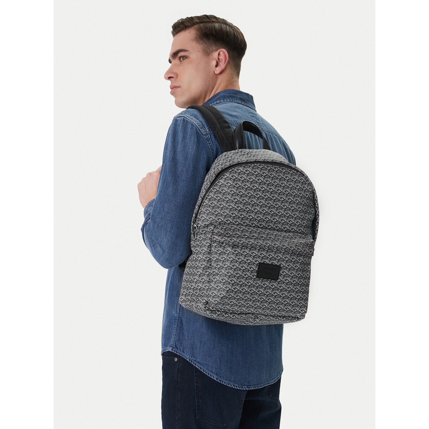 Hátizsák Guess L3YZ11 WFMR0 Szürke