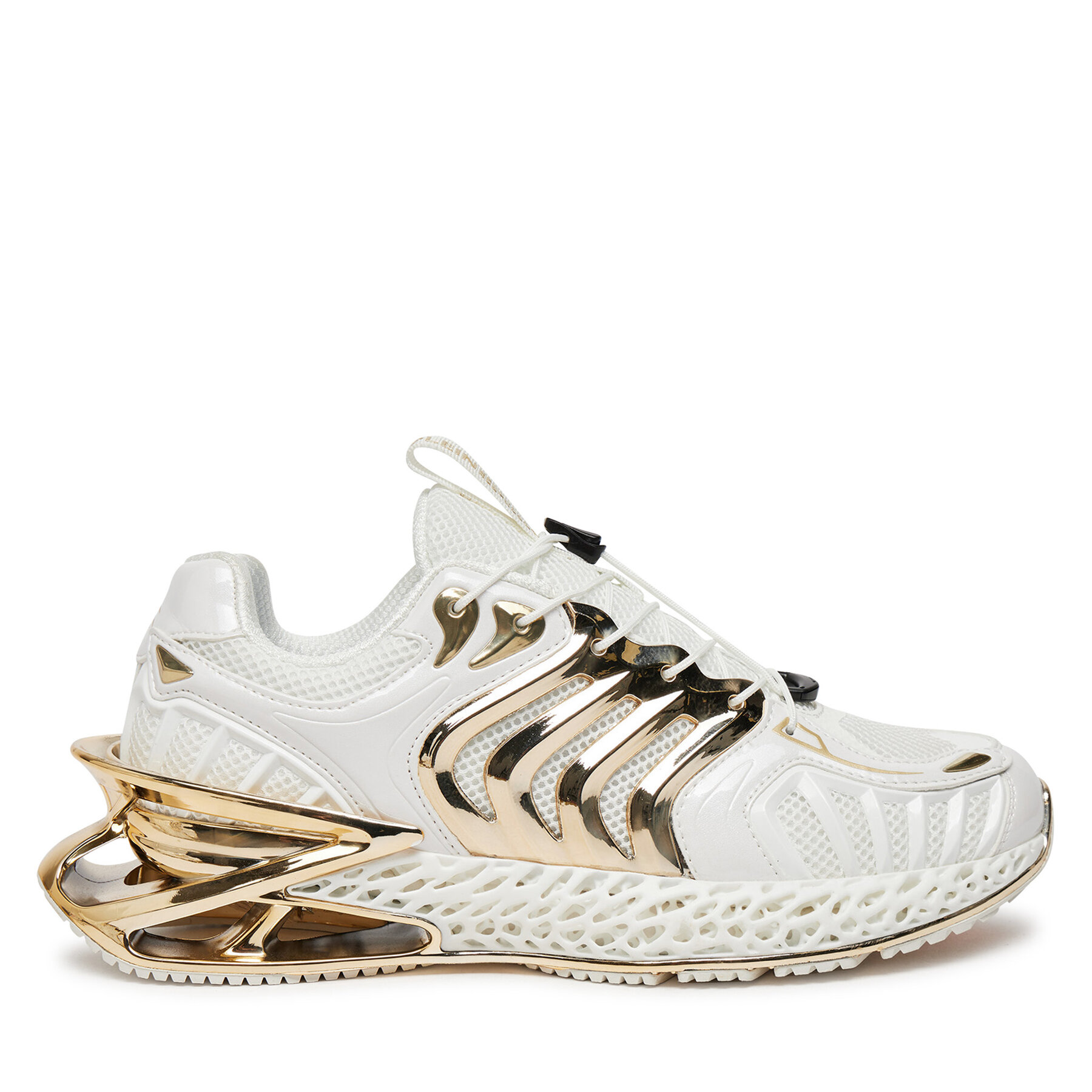 Sneakersy Plein Sport The Thunder Stroke Gen.X.02 FACS USC0434 STE003N Biela