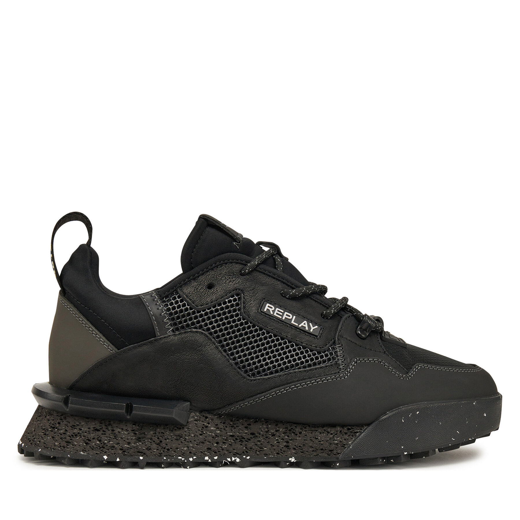 Pánske Sneakersy REPLAY, Rozmer: 46, Čierna, GMS1P .000.C0056L