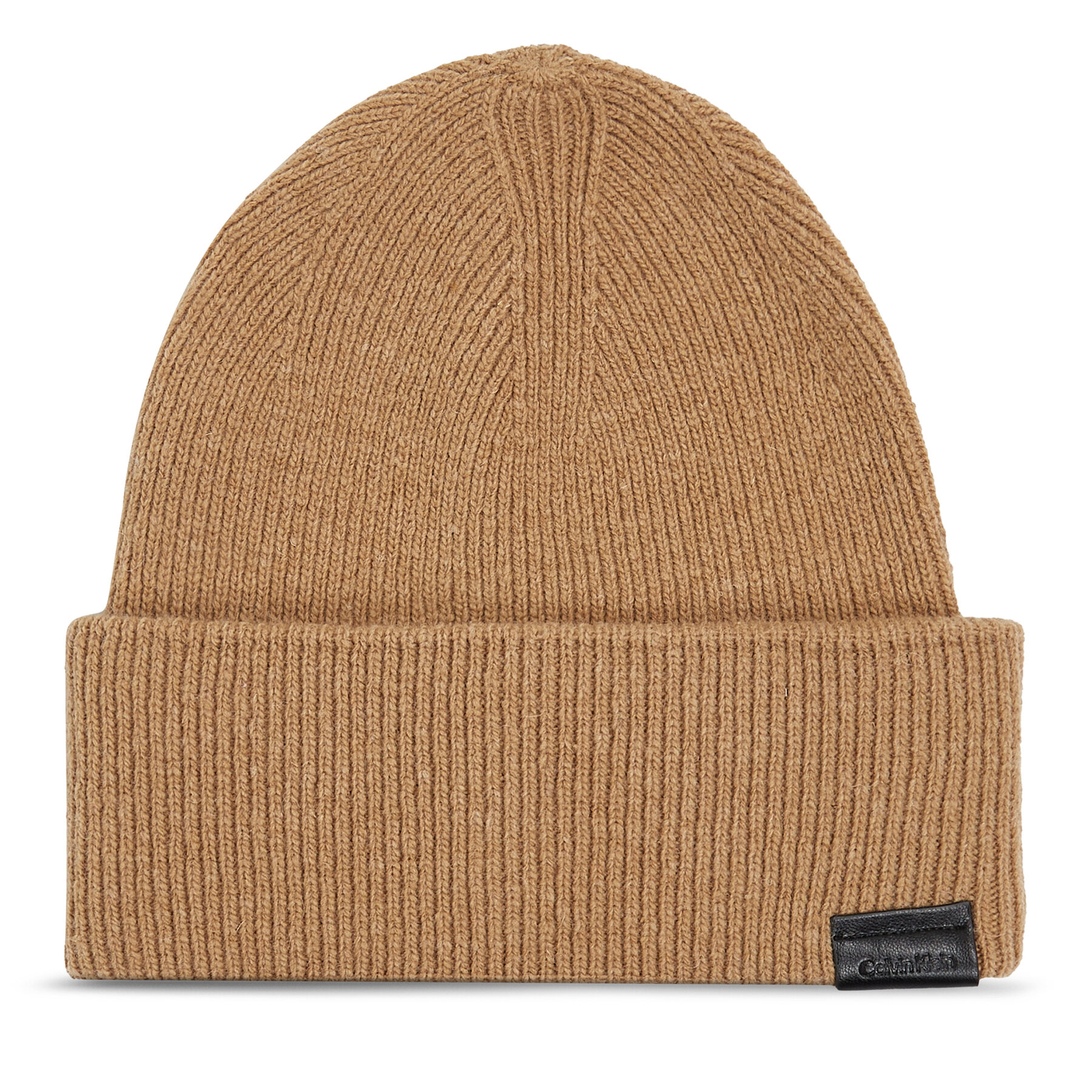 Căciulă Calvin Klein Leather Patch Docker Beanie K50K510978 Verde
