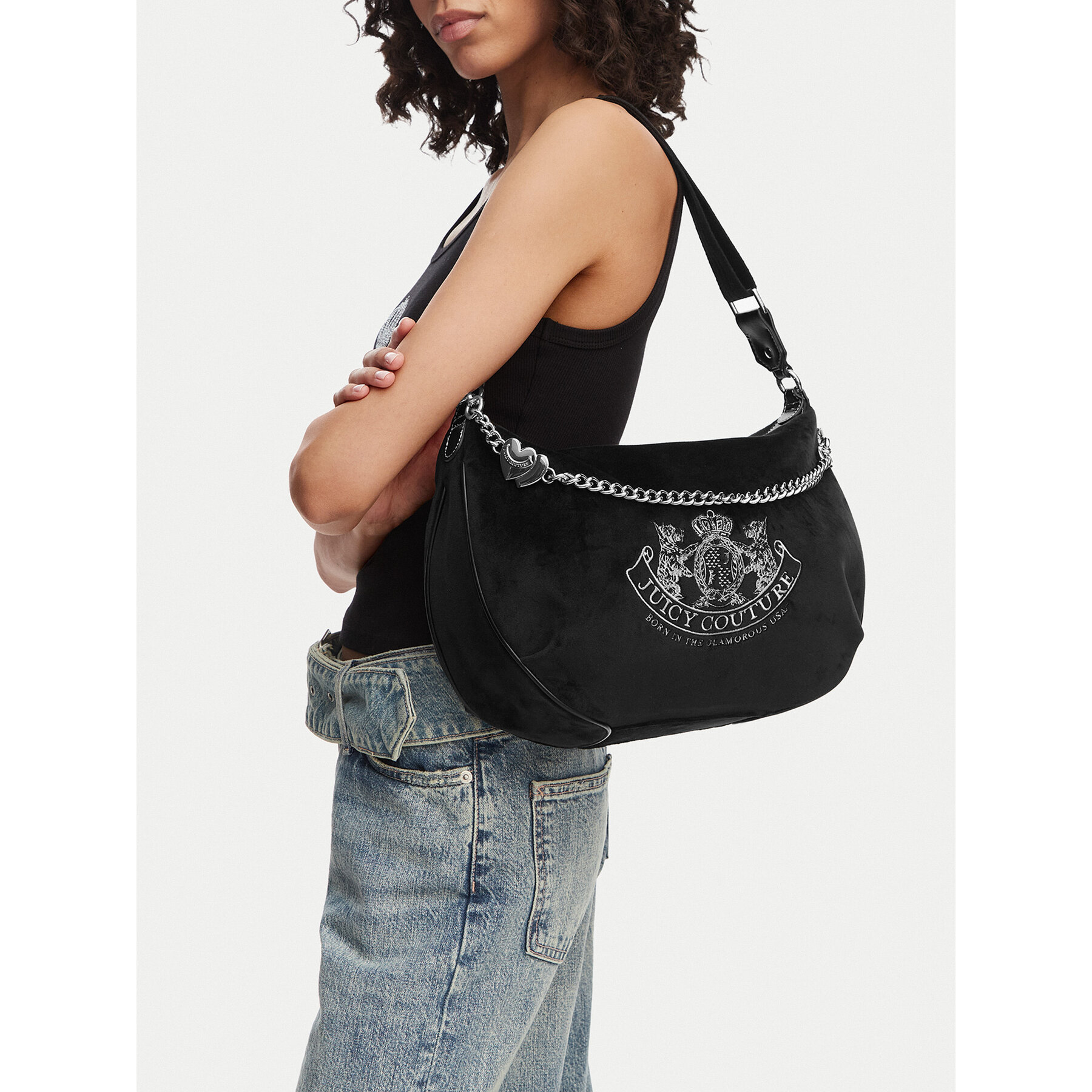 Táska Juicy Couture CEO-BIJXT8990WZC. Fekete