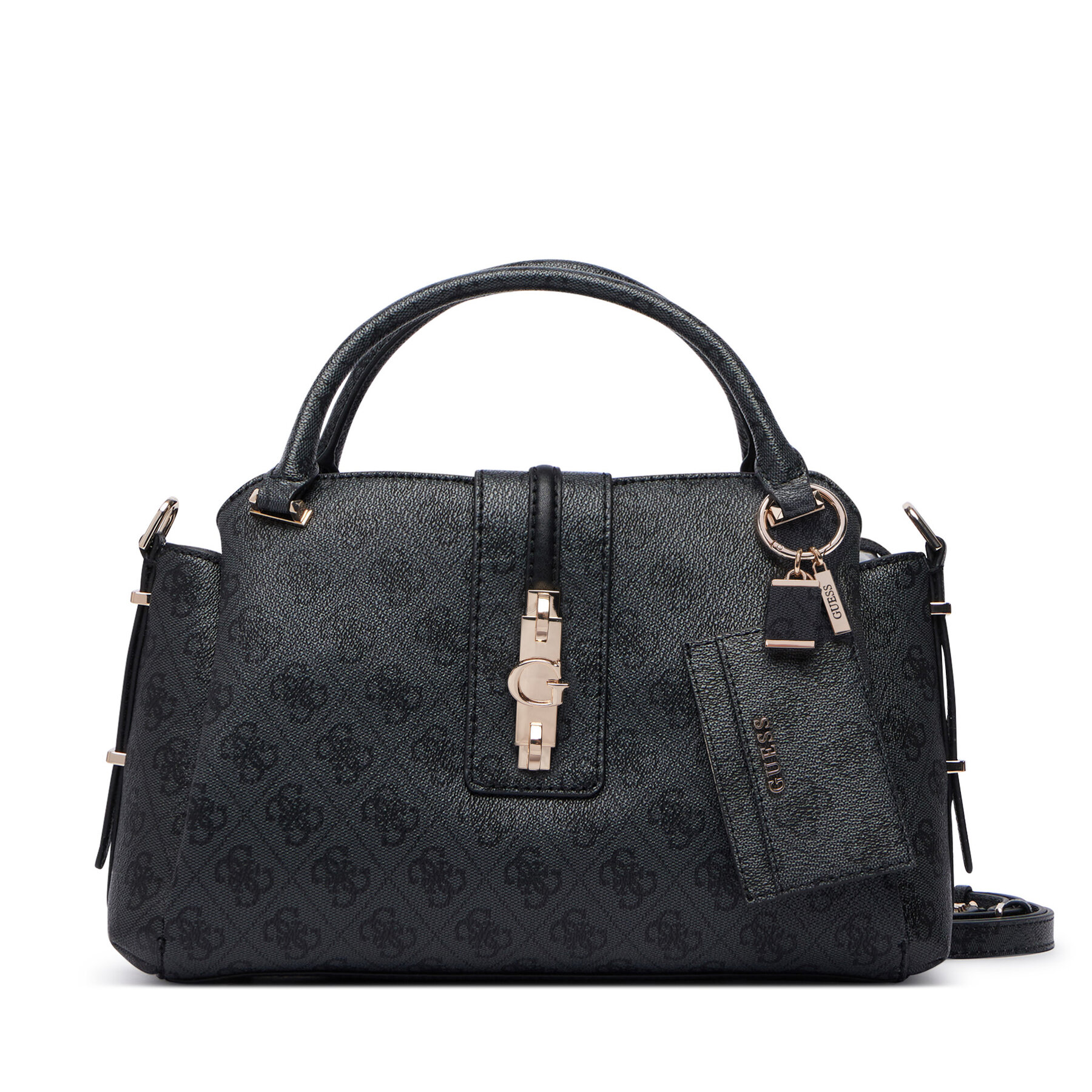 Дамска чанта Guess Yvonne Logo HWSG23 78060 Черен