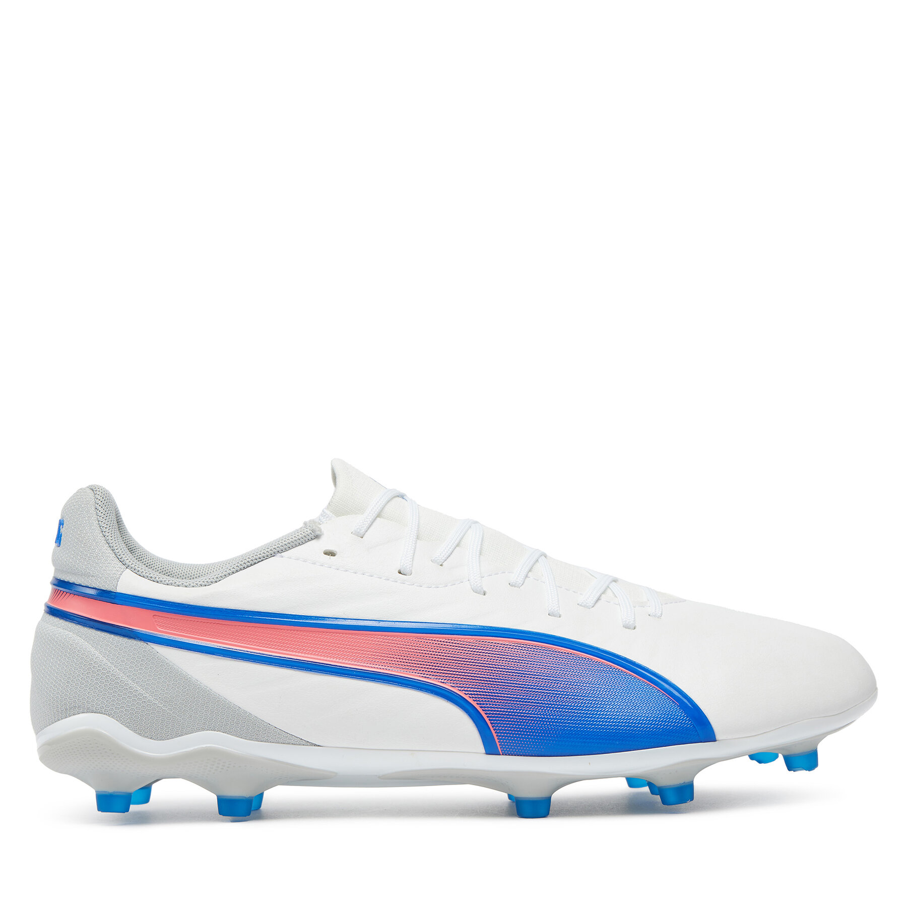 Chaussures de football Puma King Match Fg/Ag 107863 Blanc