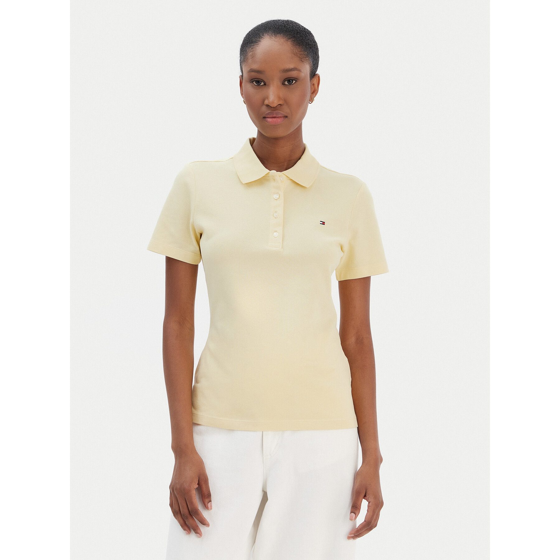 Tommy Hilfiger Polo 1985 WW0WW43225 Amarillo Slim Fit
