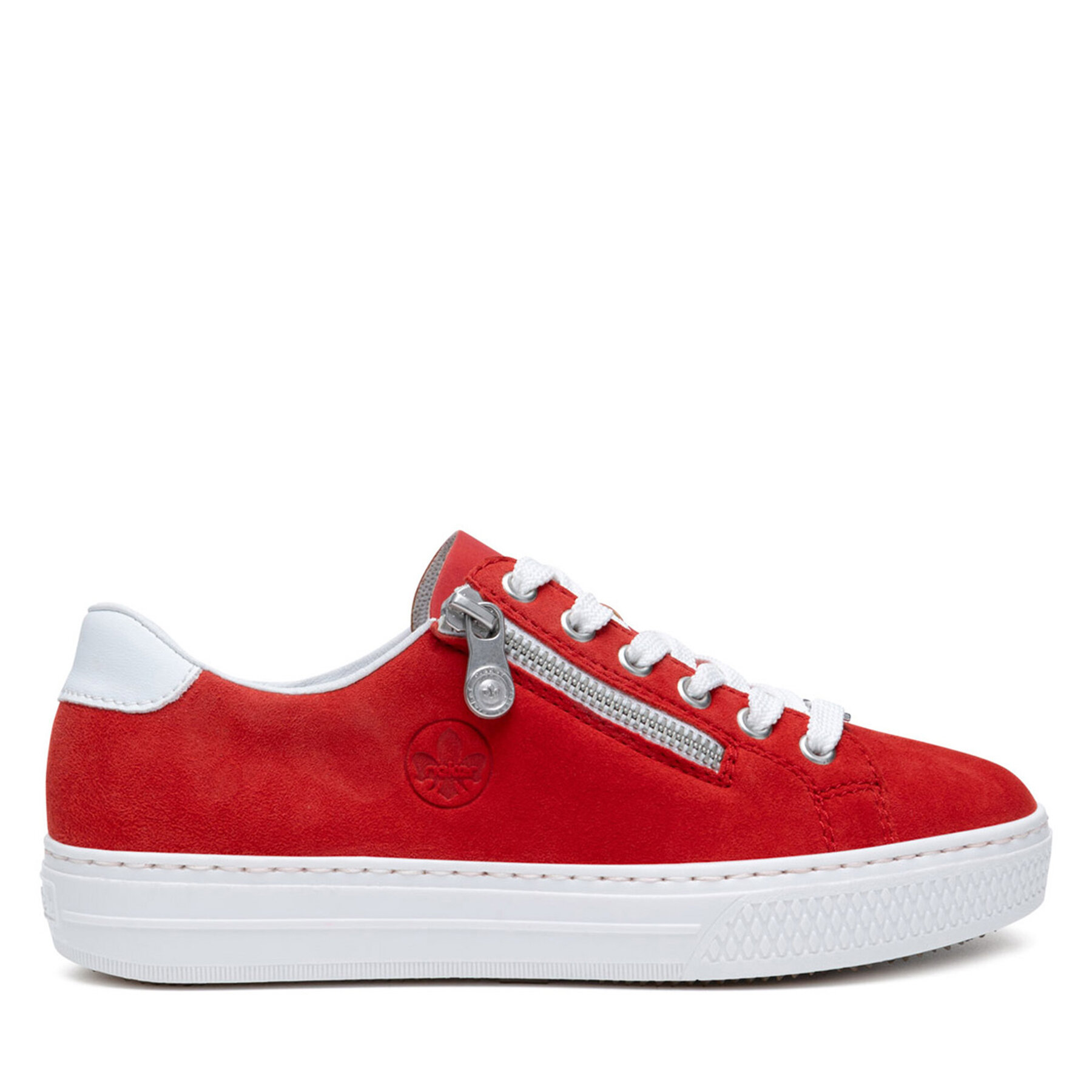 Sneakersy Rieker L59L1-33 Červená