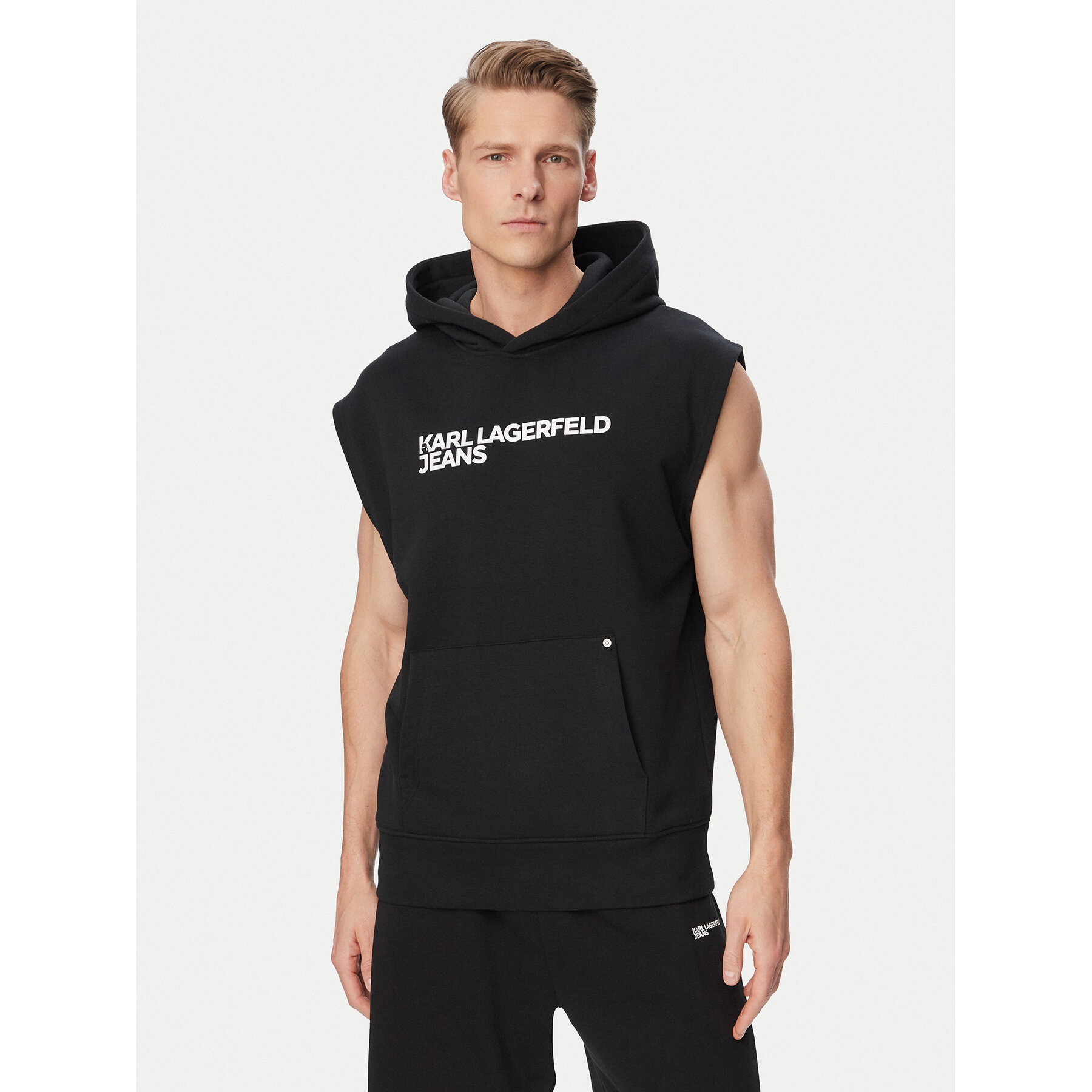 Karl Lagerfeld Jeans Sweatshirt B2M20029 Schwarz Regular Fit