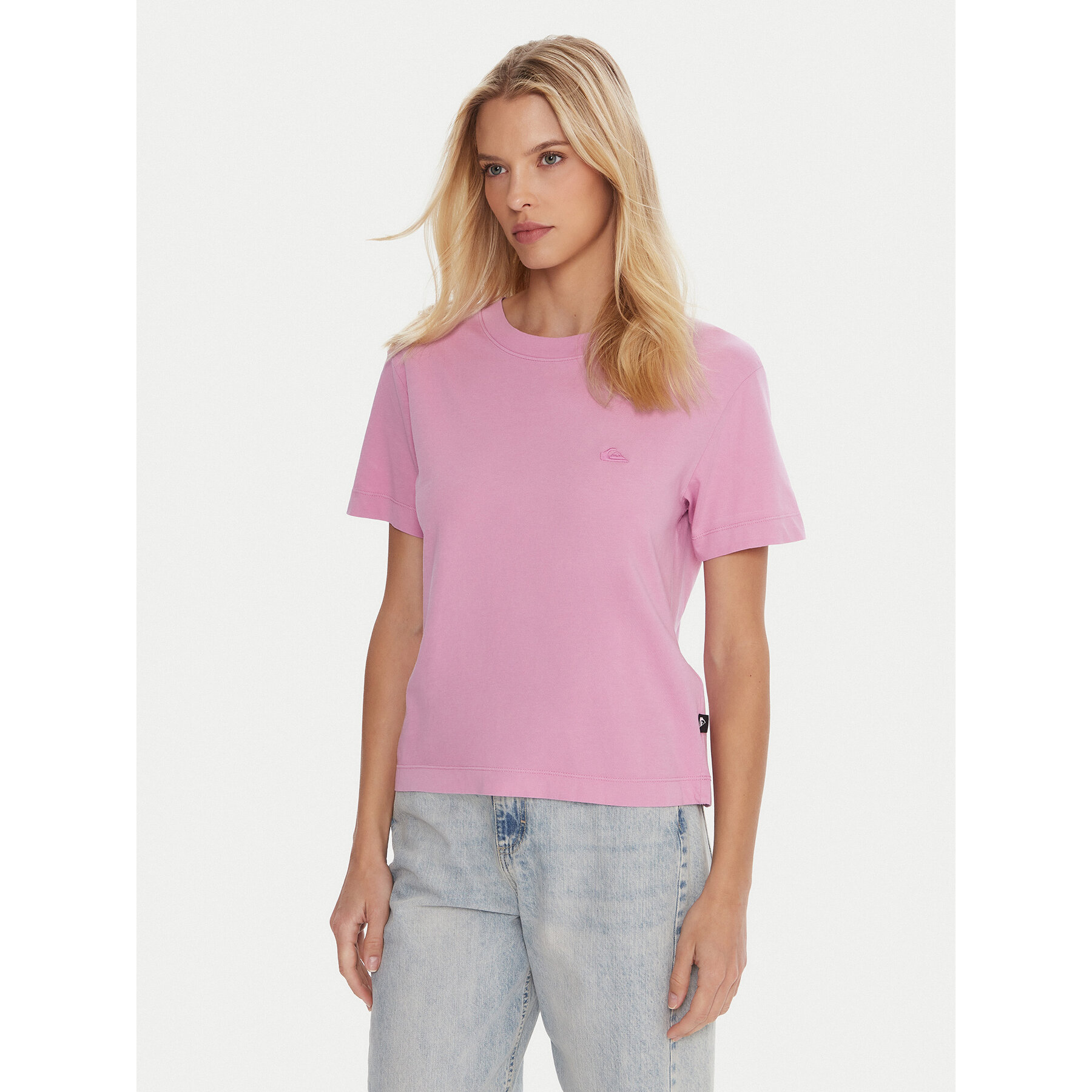 Quiksilver T-Shirt Essential EQWZT03196 Violett Regular Fit
