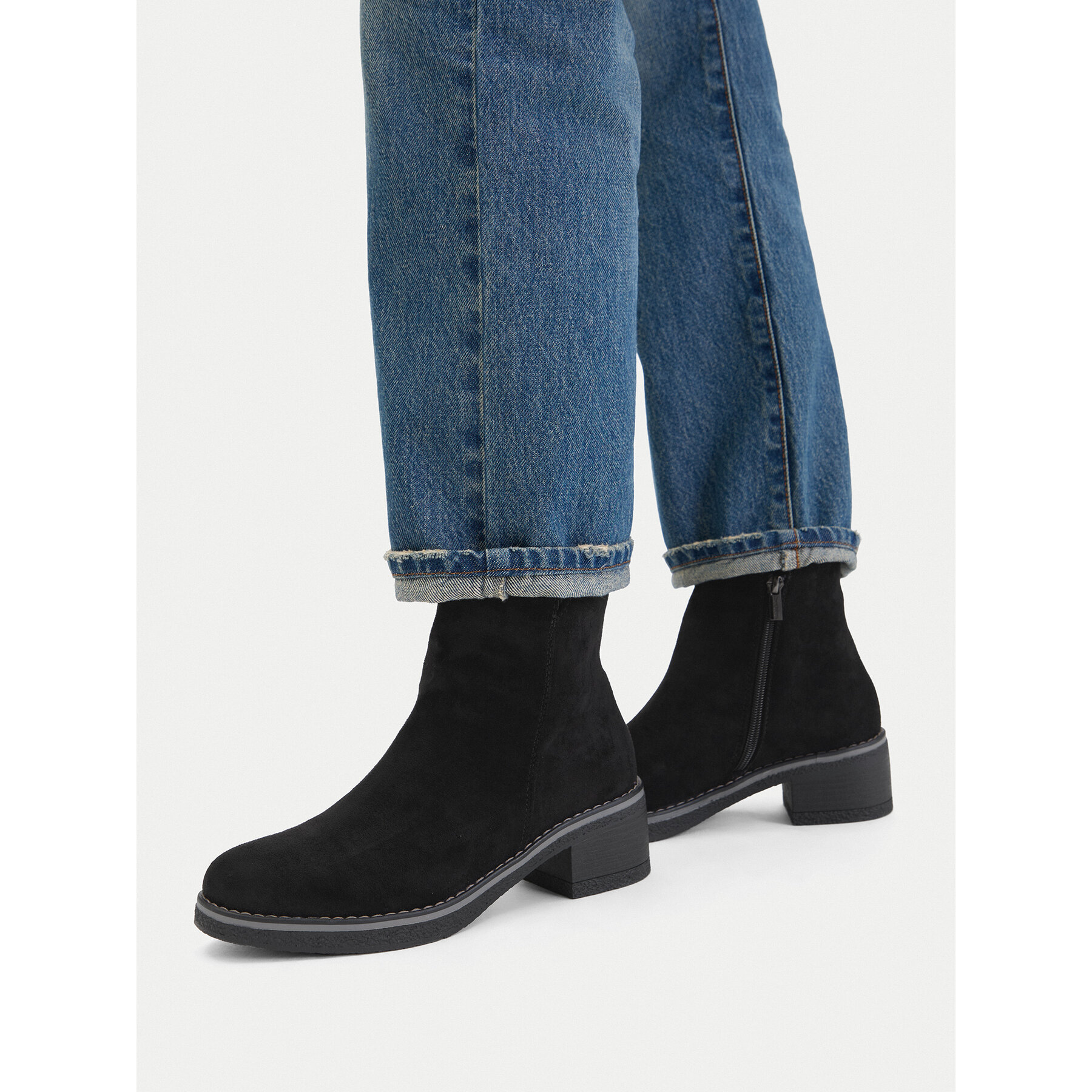 Škornji Clara Barson CEO-LM13355-X06 Črna