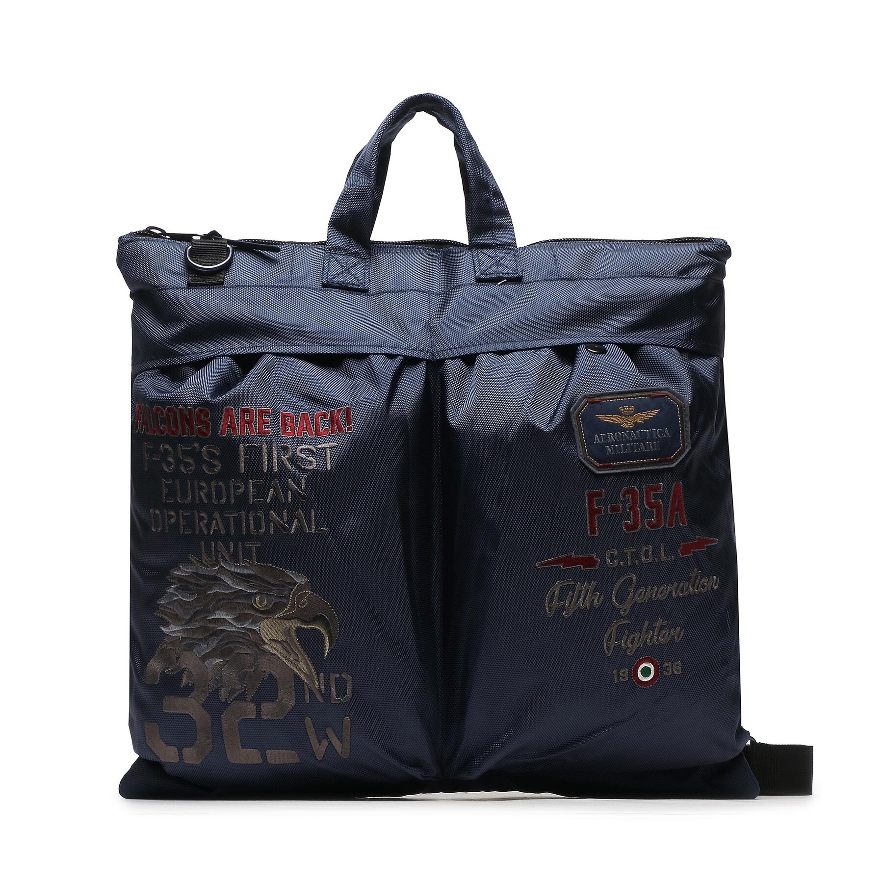 Geantă Aeronautica Militare 231BO1092CT3050 Blu 08344