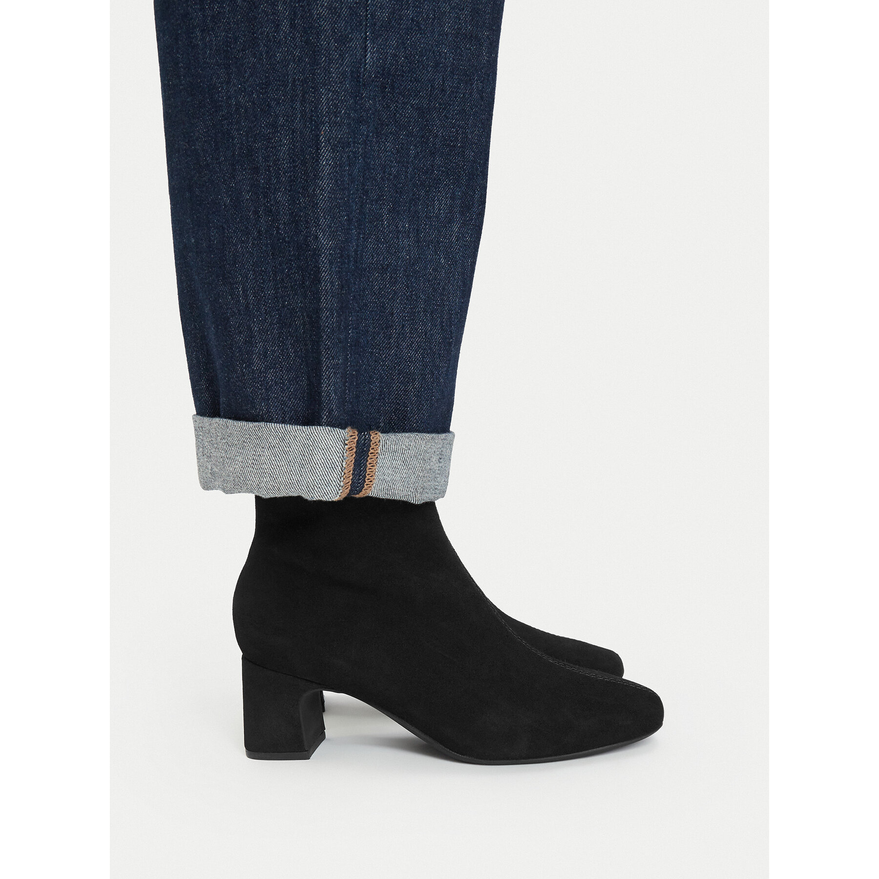 Боти Clarks Fernie Zip 26182936 Черен