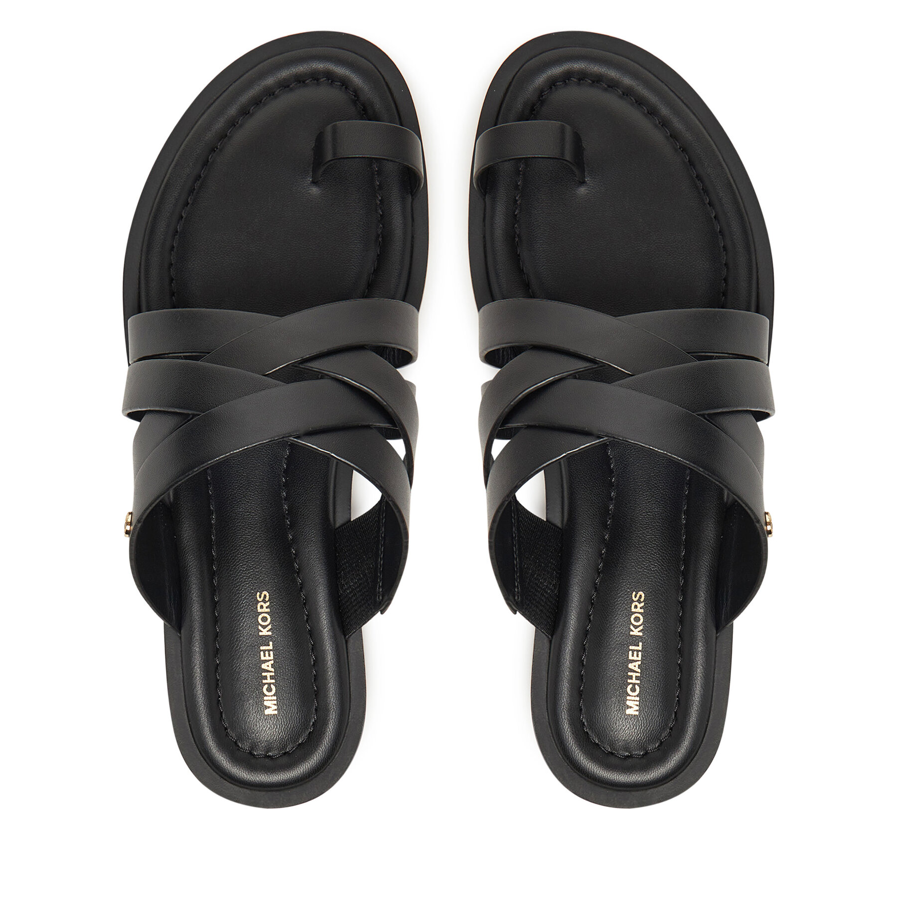 Flip flop MICHAEL Michael Kors Nora 40S5NOFS1L Negru