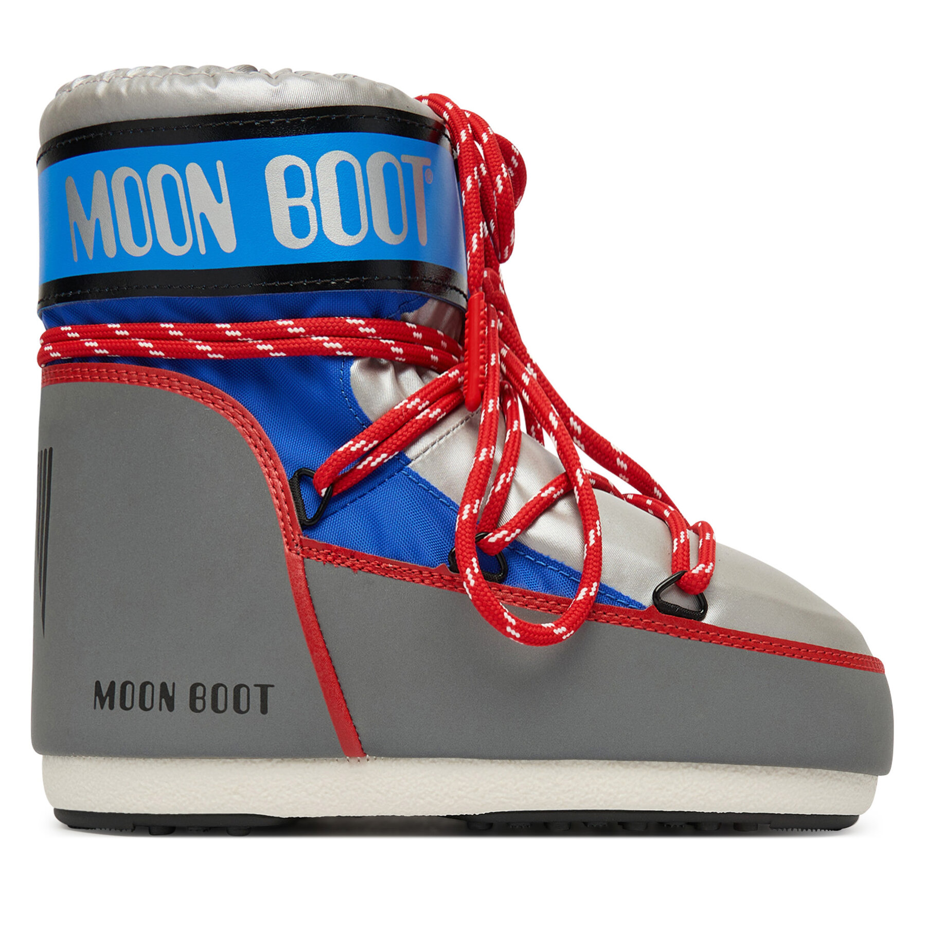 Škornji za sneg Moon Boot Mb Icon Low Space Racing 80D1409650 Siva