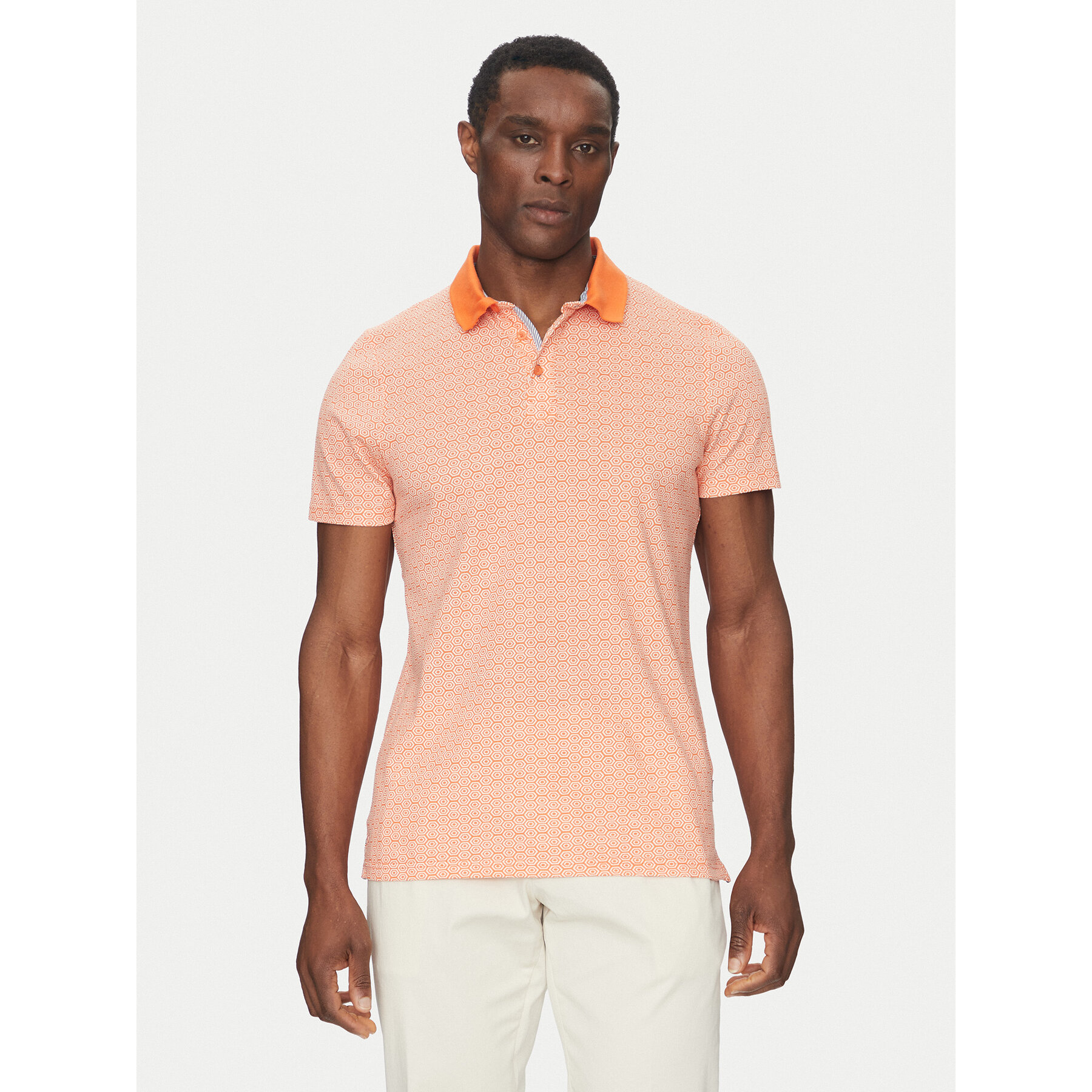 INDICODE Polo Mauricus 41-046 Rosa Regular Fit