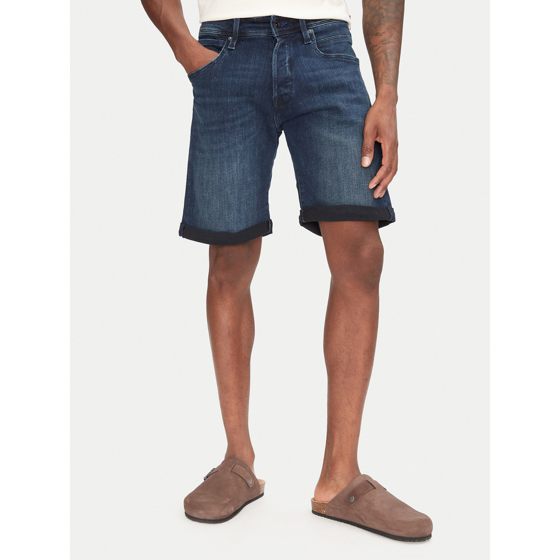 Jack & Jones Jeansshorts Rick 12269608 Blau Regular Fit