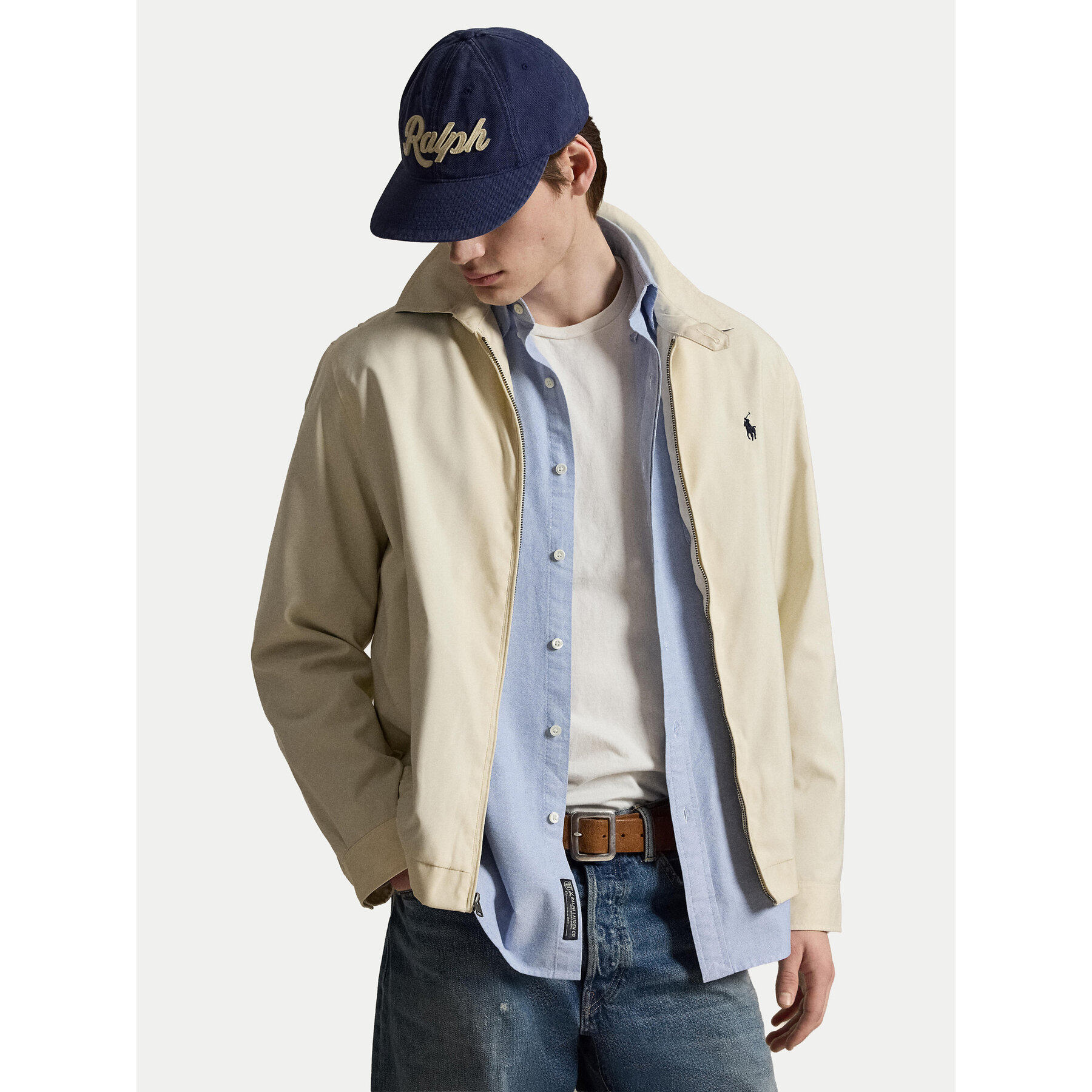 Polo Ralph Lauren Übergangsjacke Twill Bi-Swing 710940744502 Beige Regular Fit