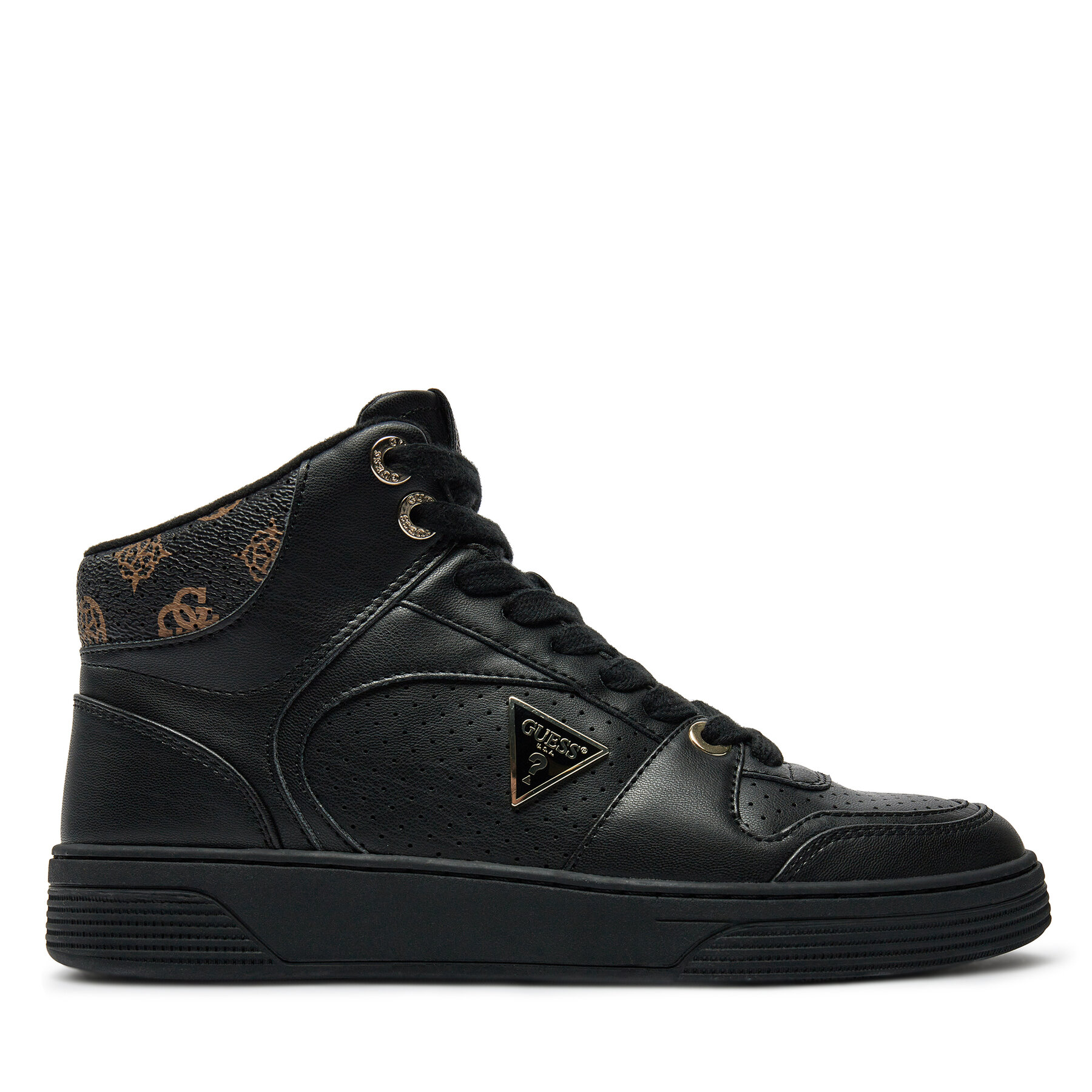 Damskie Sneakersy Guess, Rozmiar 35 Czarny Daiszey FLTDSZ FAL12