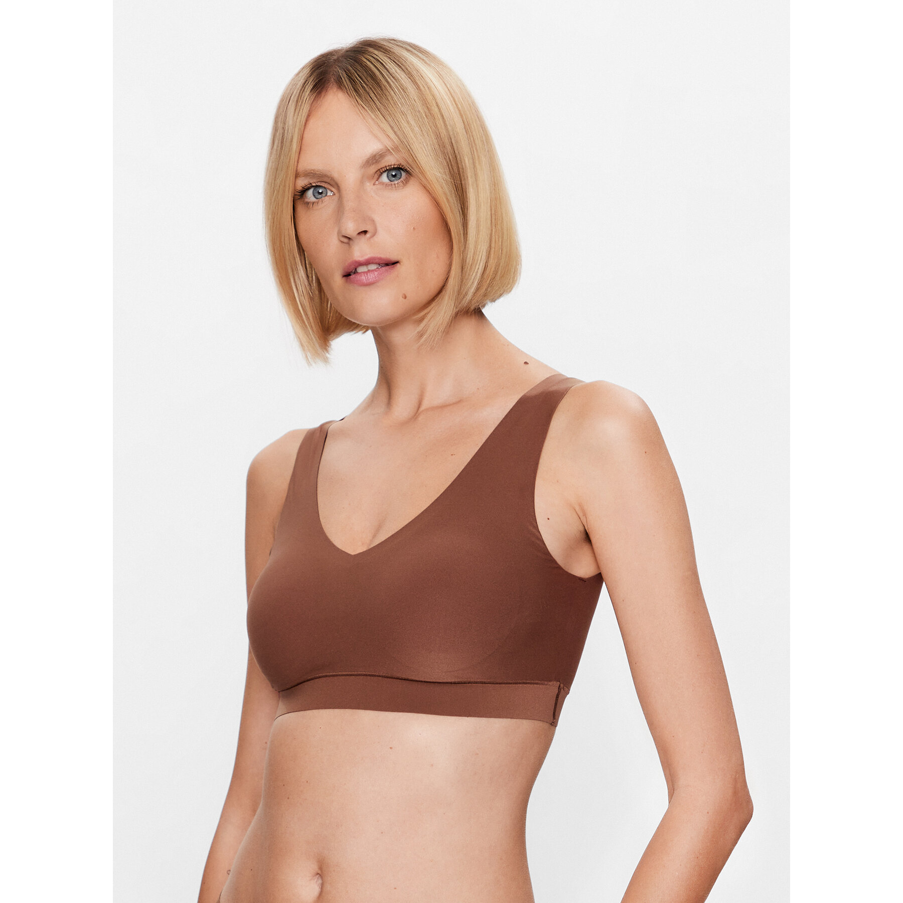 Chantelle Σουτιέν τοπ Soft Stretch C16A10 Καφέ