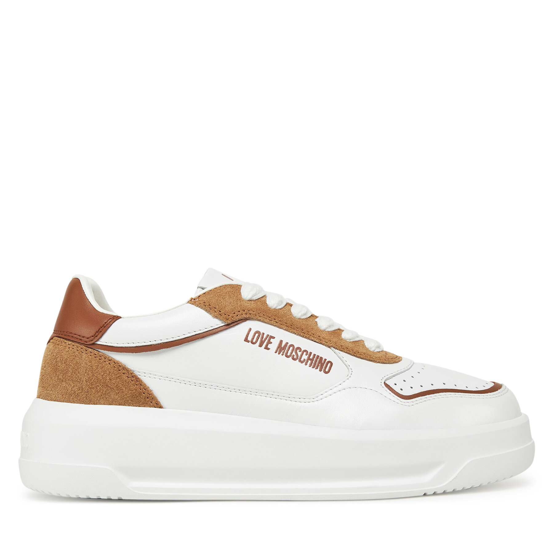 Damskie Sneakersy LOVE MOSCHINO, Rozmiar 39 Biały JA15515G0MIAO10B