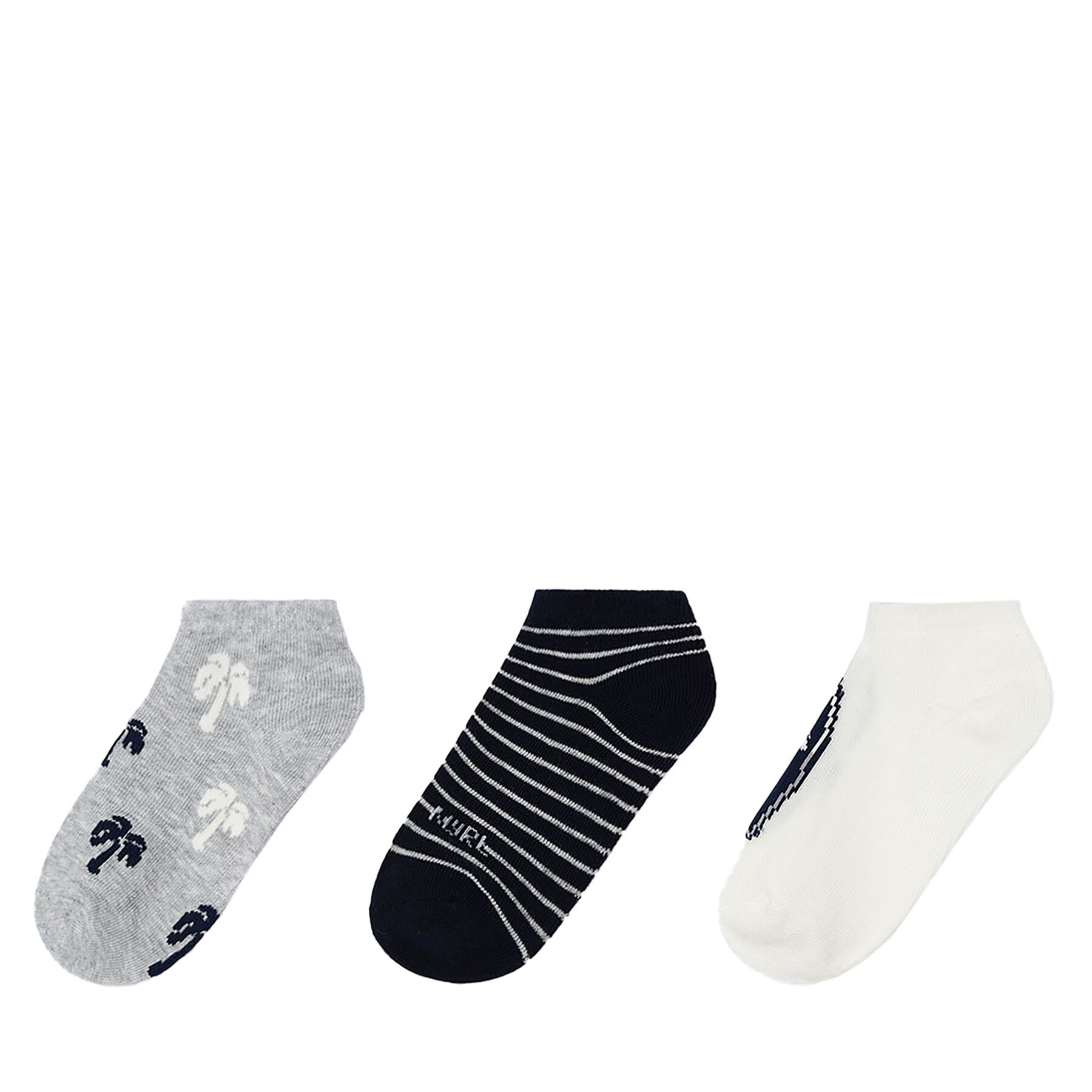 Lot de 3 paires de chaussettes basses enfant Mayoral 10708 Multicolore