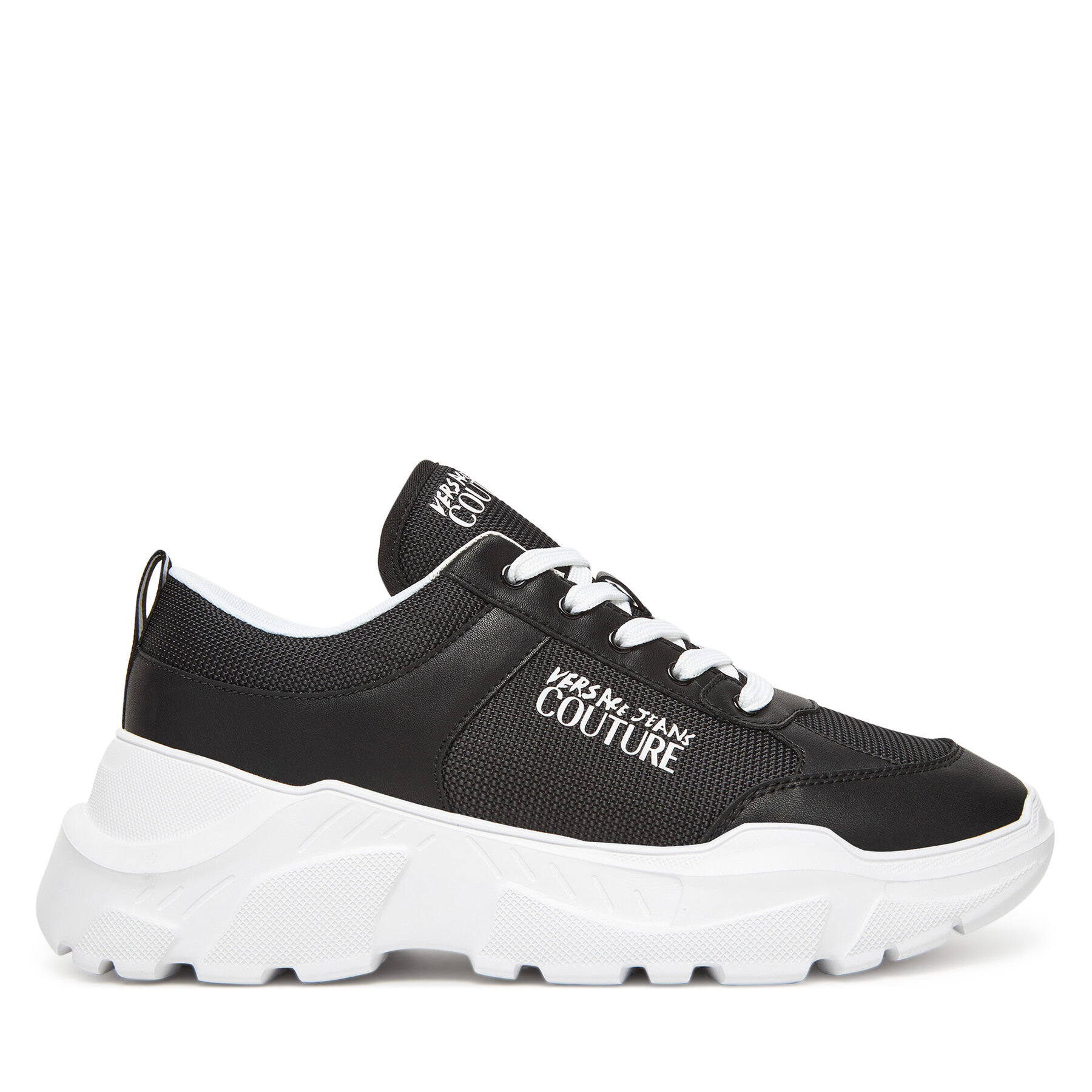 Sneakersy Versace Jeans Couture 78YA3SC1 Černá
