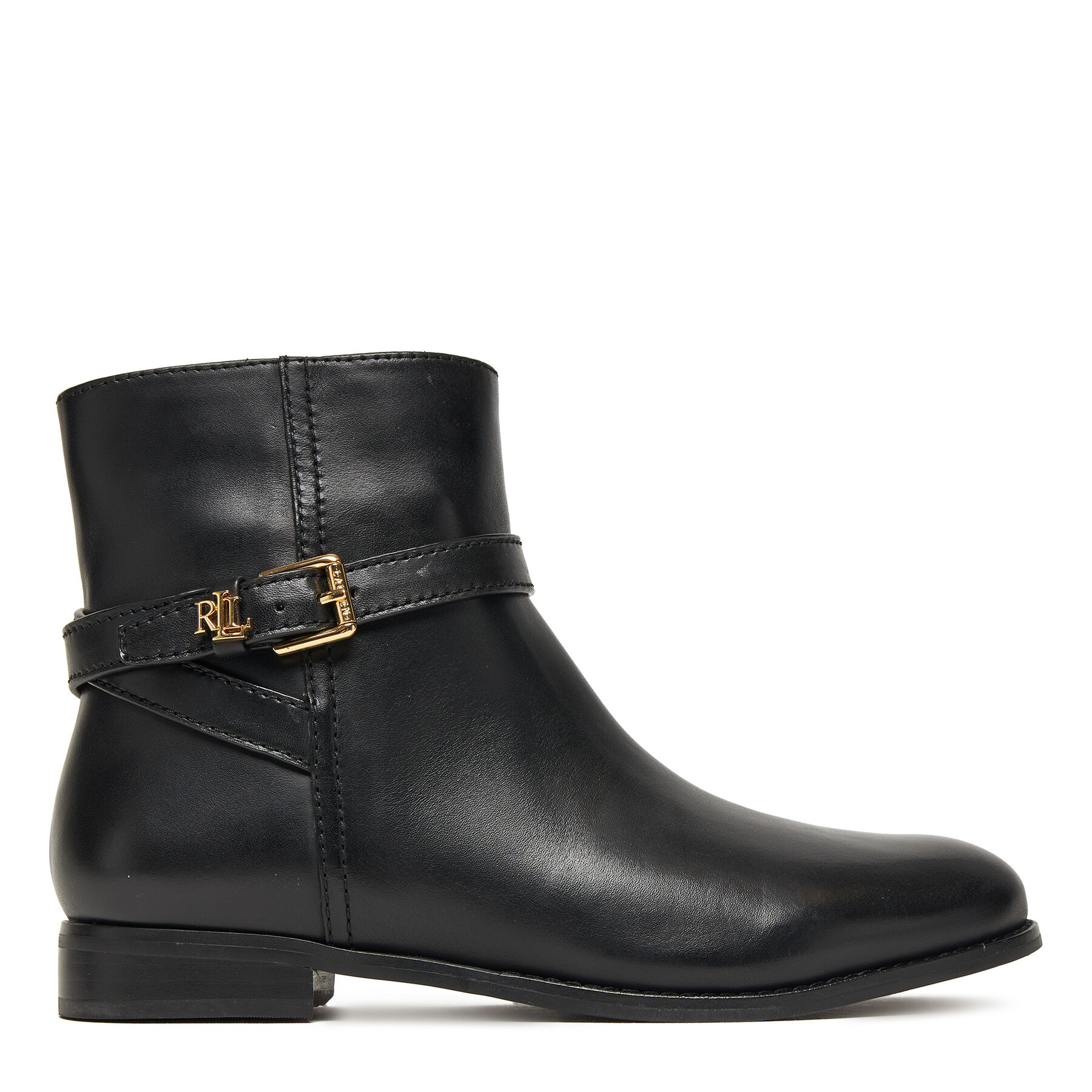 Bokacsizma LAUREN RALPH LAUREN Brooke 802967768001 Fekete