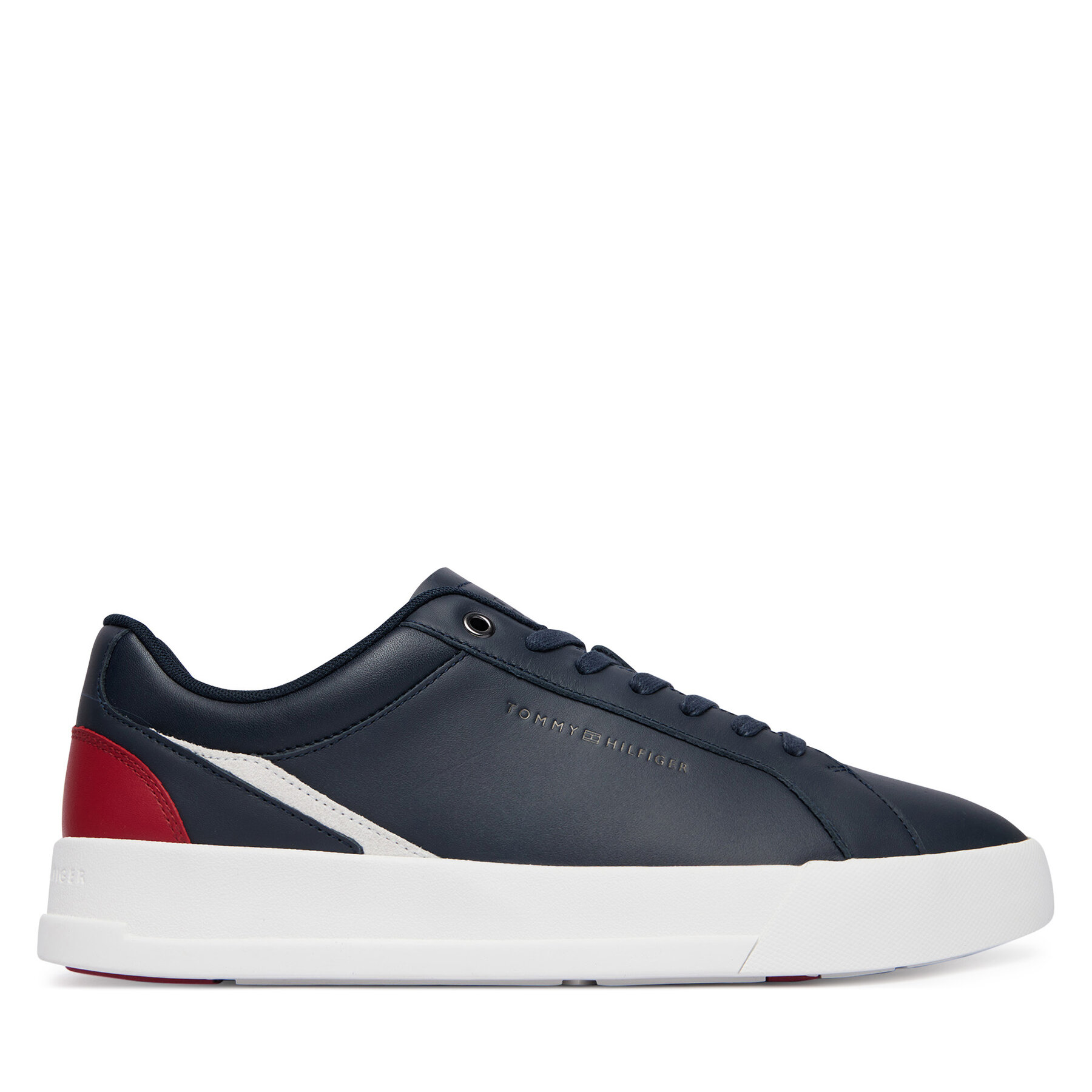 Sneakers Tommy Hilfiger Th Court Premium FM0FM05879 Bleumarin