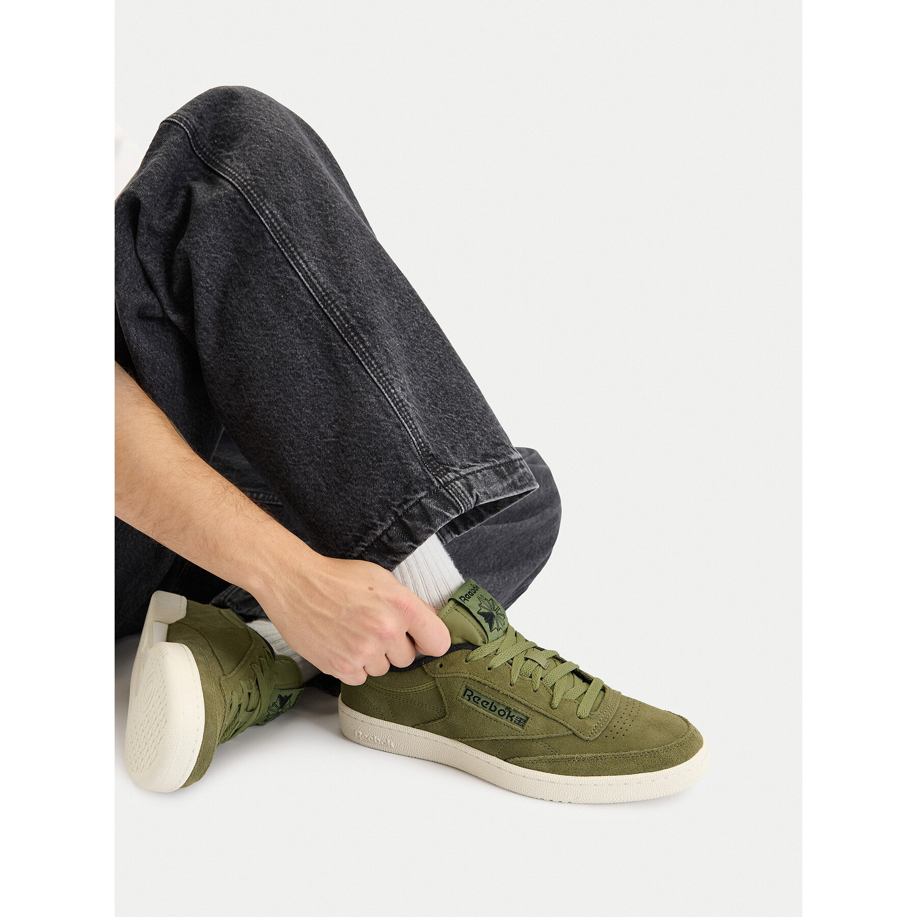 Сникърси Reebok EO-CLUB C 85 VINTAGE 100244652 Зелен