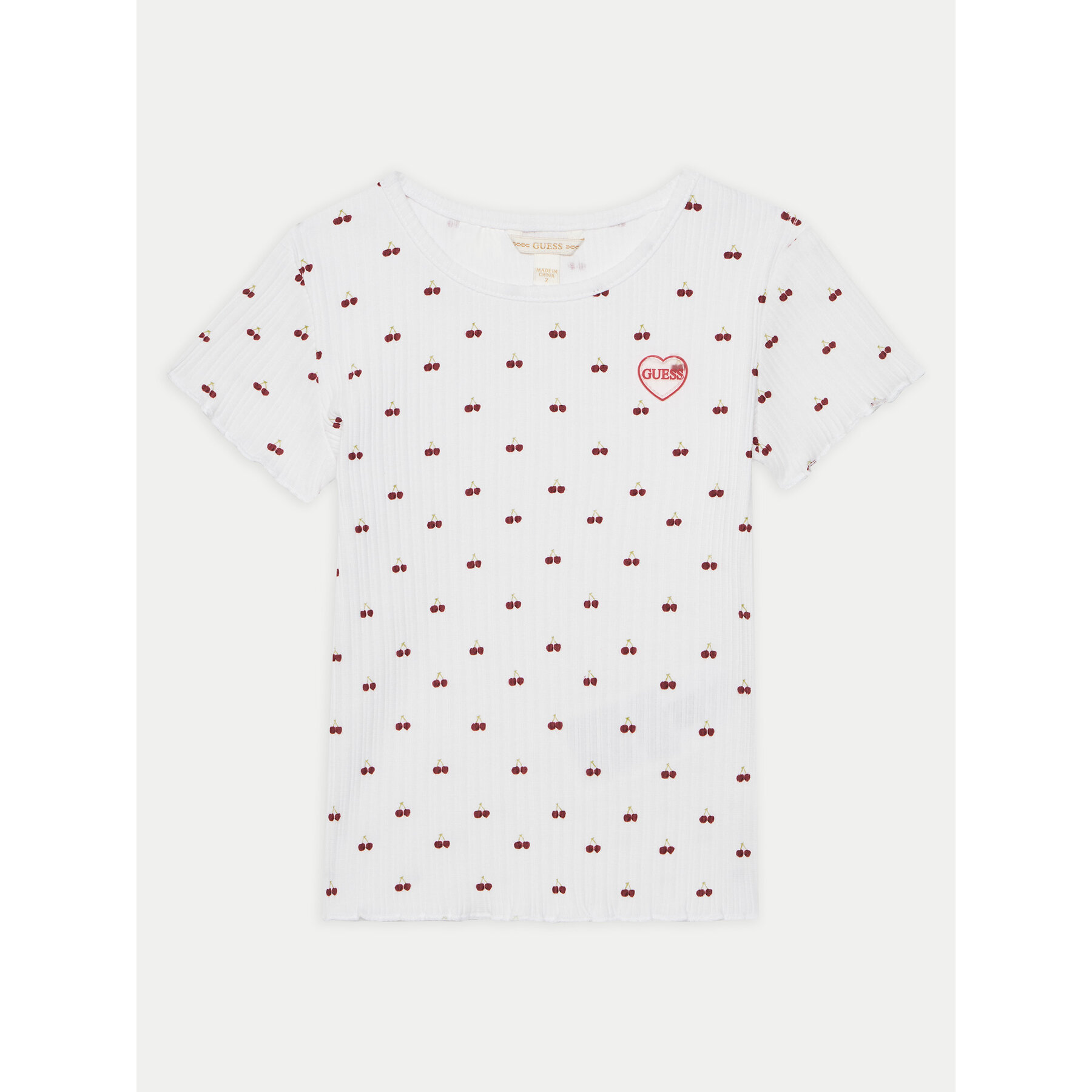 Guess T-Shirt K5GI19 KCSQ4 Κόκκινο Regular Fit