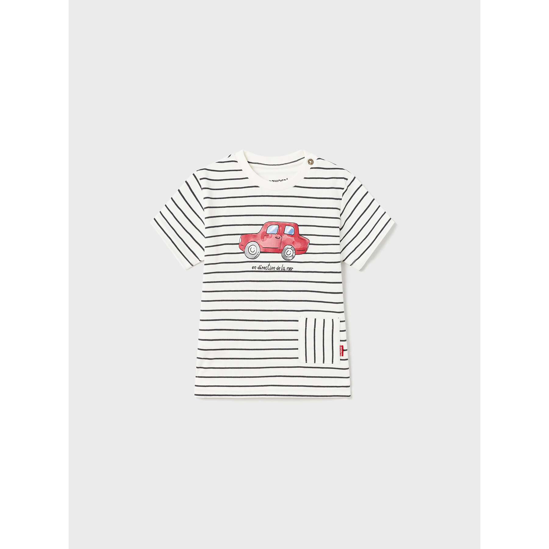 Mayoral T-Shirt 1024 Κόκκινο Regular Fit